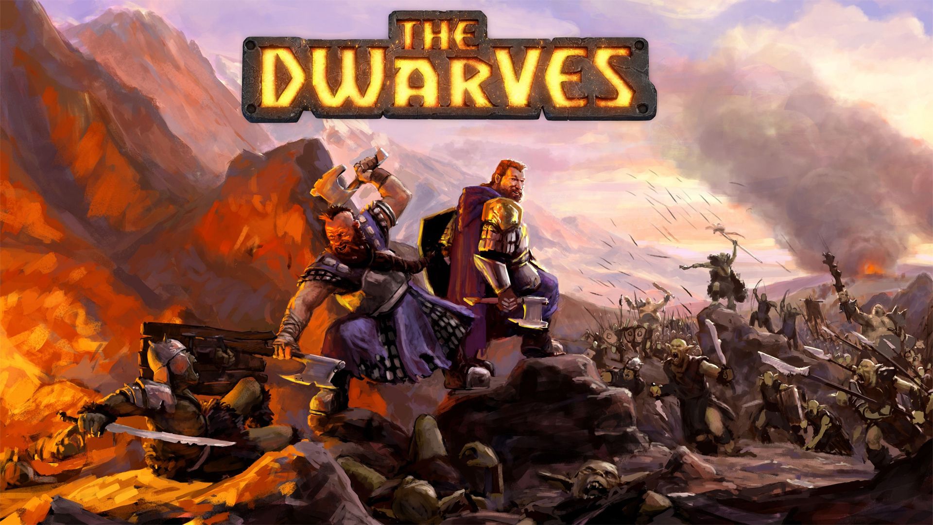 Wallpaper from The Dwarves