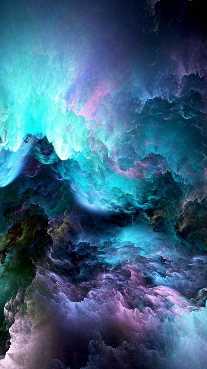 Download Blue Clouds Original Wallpaper by IceMayFreeze now. Browse millions of p. Abstract art wallpaper, Colorful clouds, Galaxy wallpaper