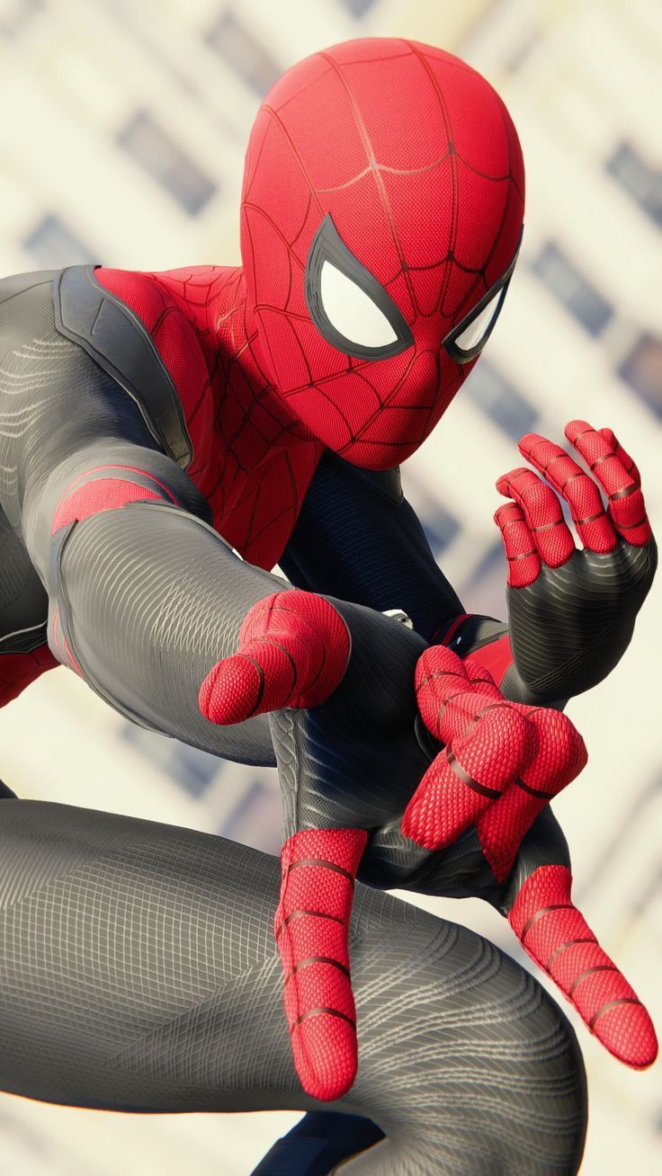 Spider man wallpaper for iPhone and Android, Spider man web