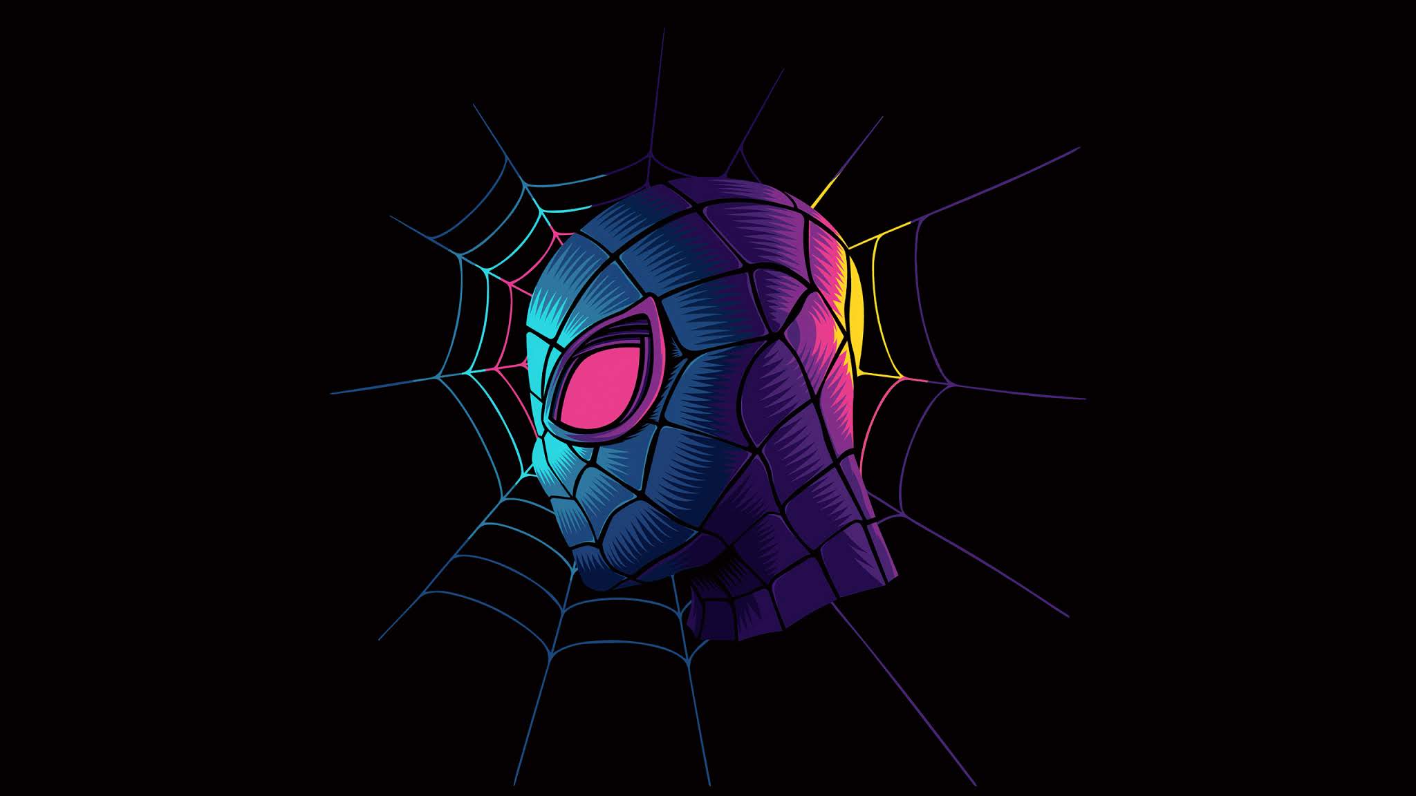 Spiderman Web Minimalist
