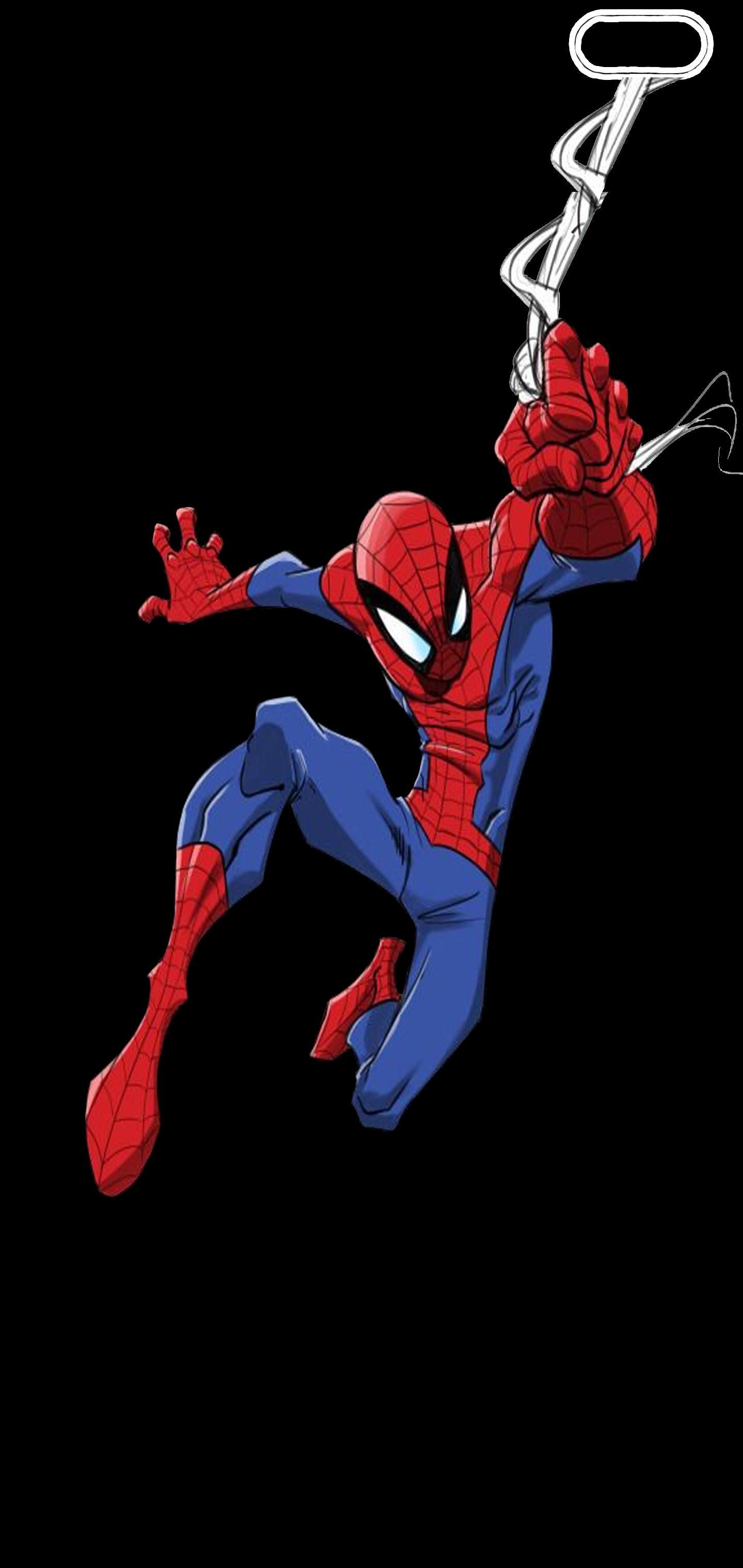Web Slinging Spider Man By Bjs1023113 Galaxy S10 Hole Punch Wallpaper