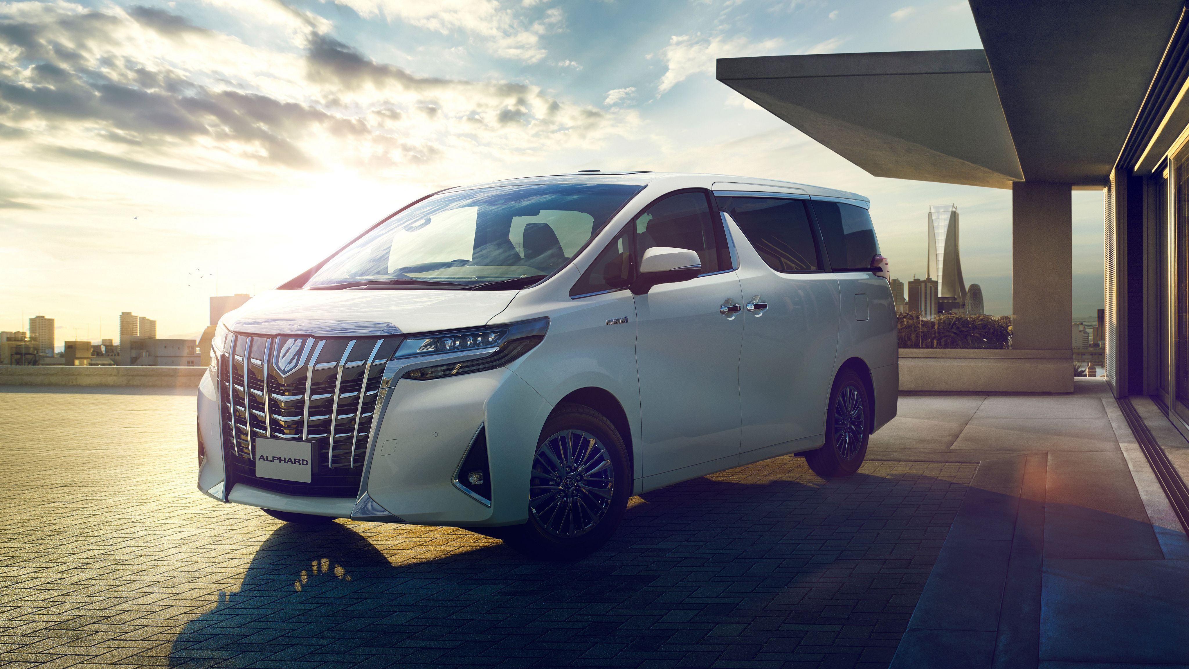Toyota Alphard Executive Lounge 4K Wallpaper. HD Car