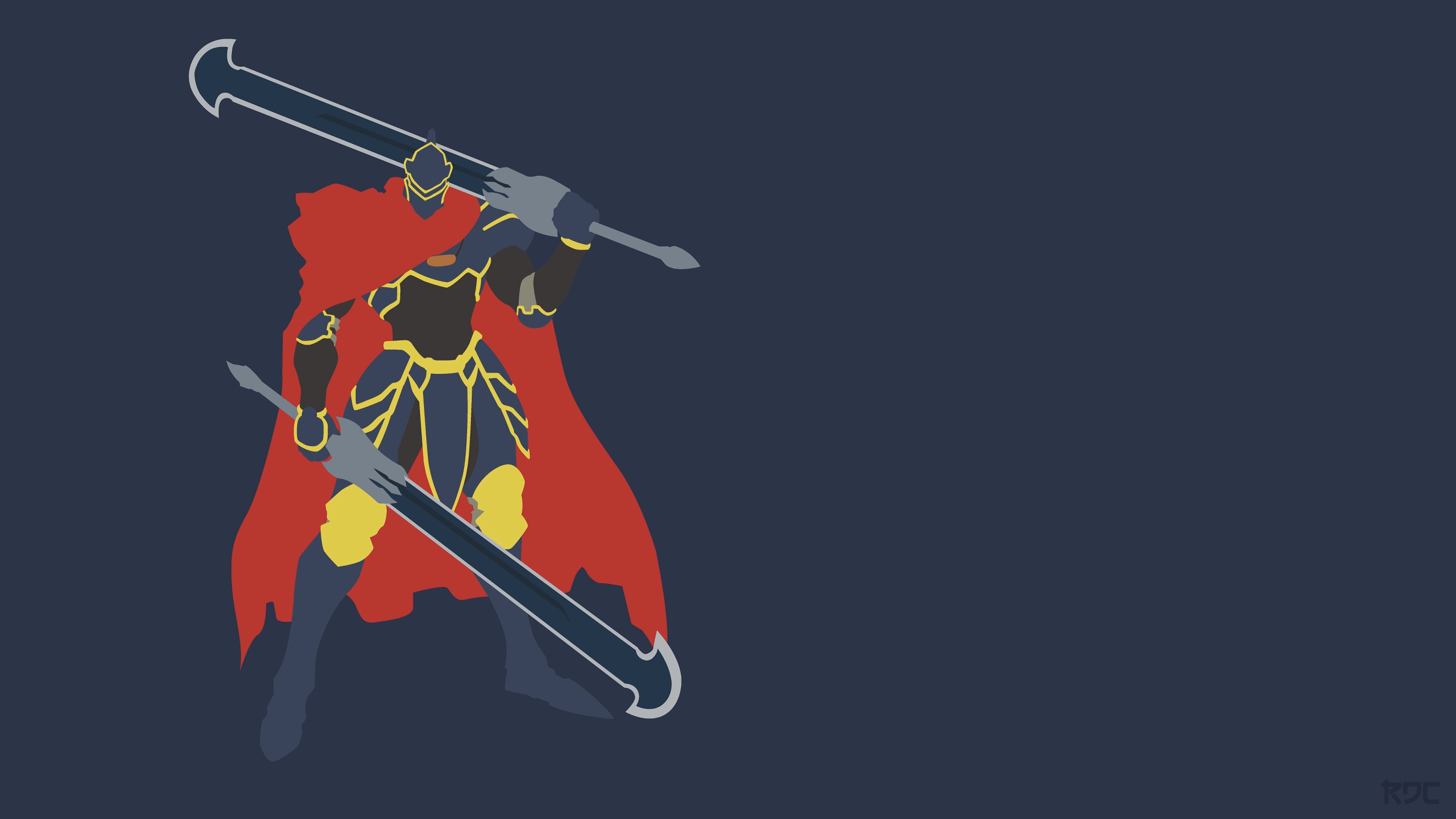 Momon Ainz Ooal Gown Minimalist Overlord 4K