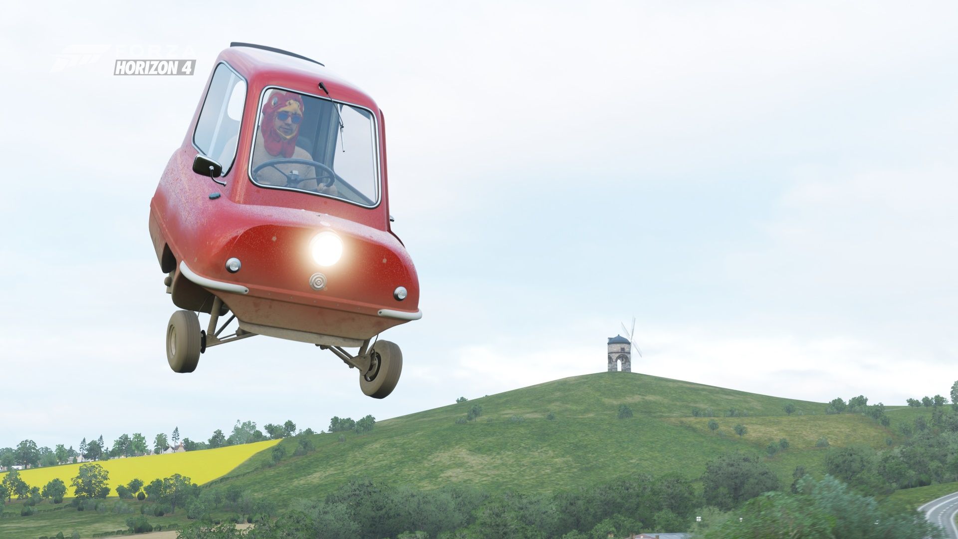 You may be cool, but you will never be Flying a Peel P50 in a