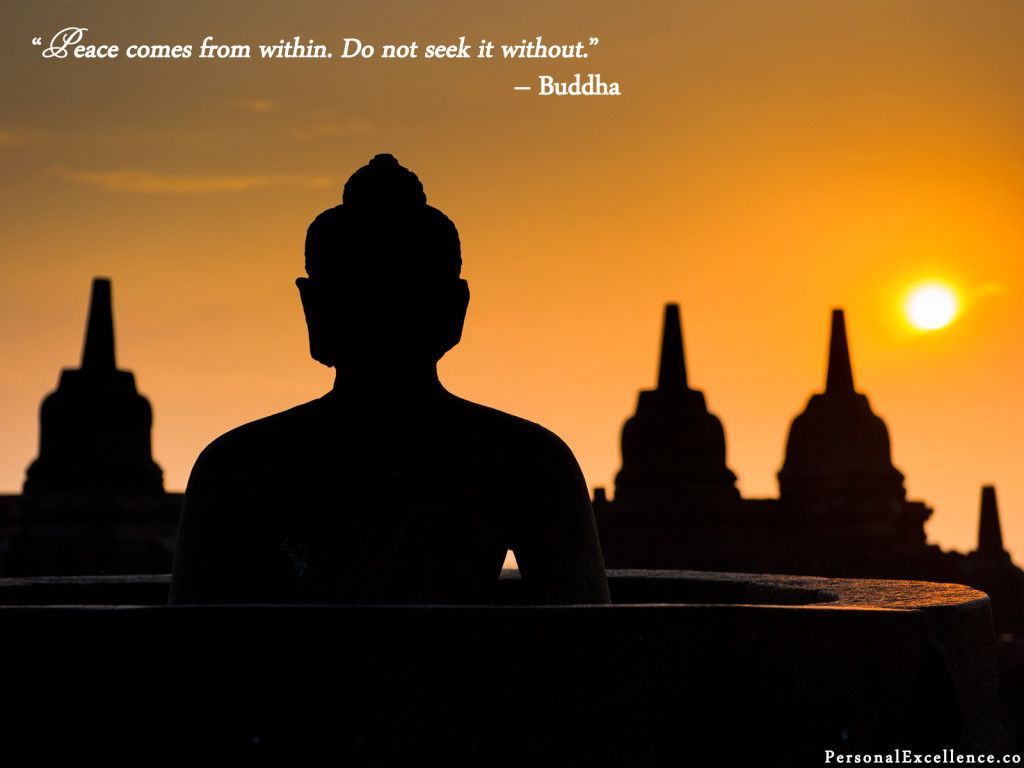 Inner Peace” Wallpaper. Best buddha quotes, Inspirational