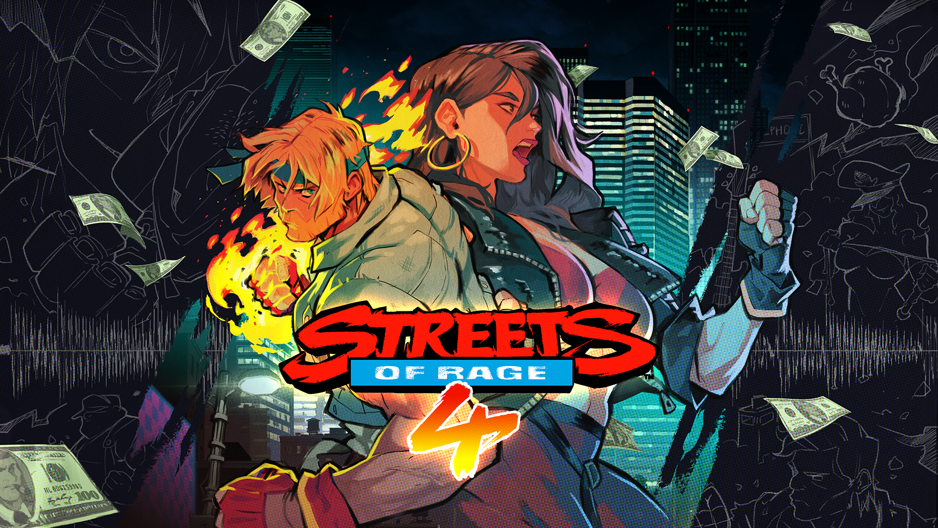 Streets of Rage 4 HD Wallpaper and Background Image