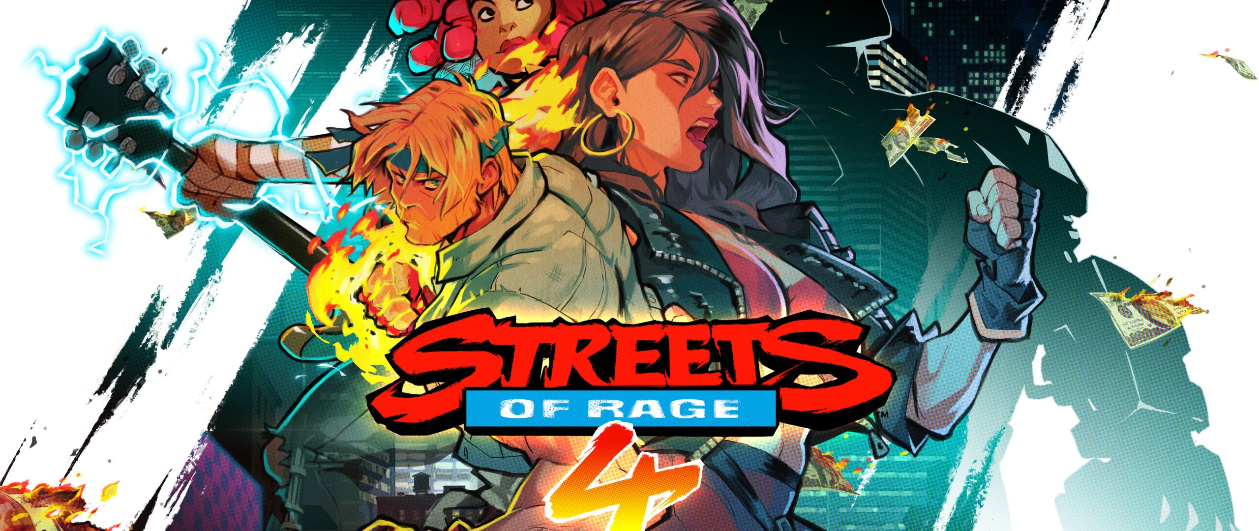 Streets of Rage 4 Poster 2560x1080 Resolution Wallpaper