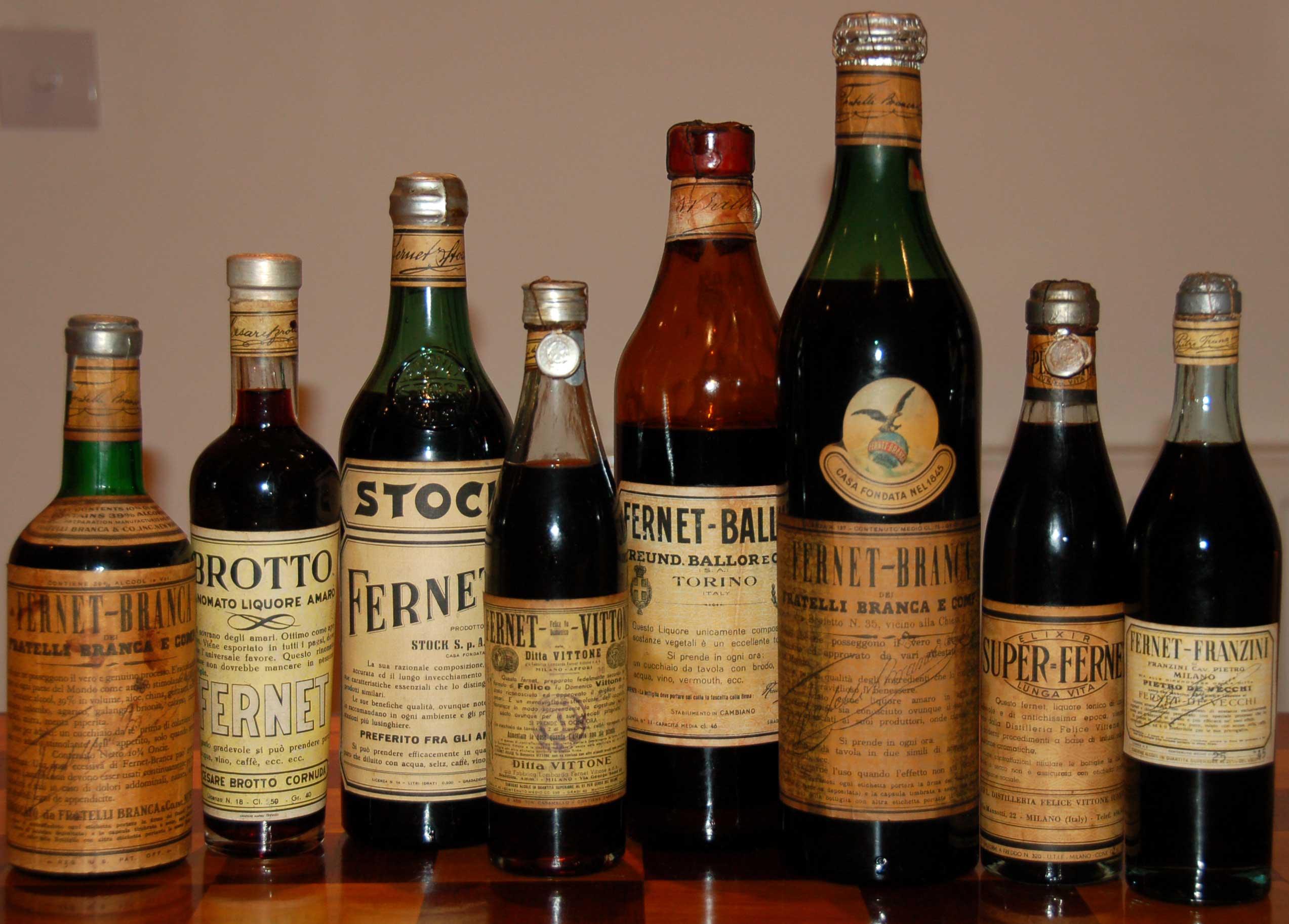 Vintage liqueurs from Finest & Rarest