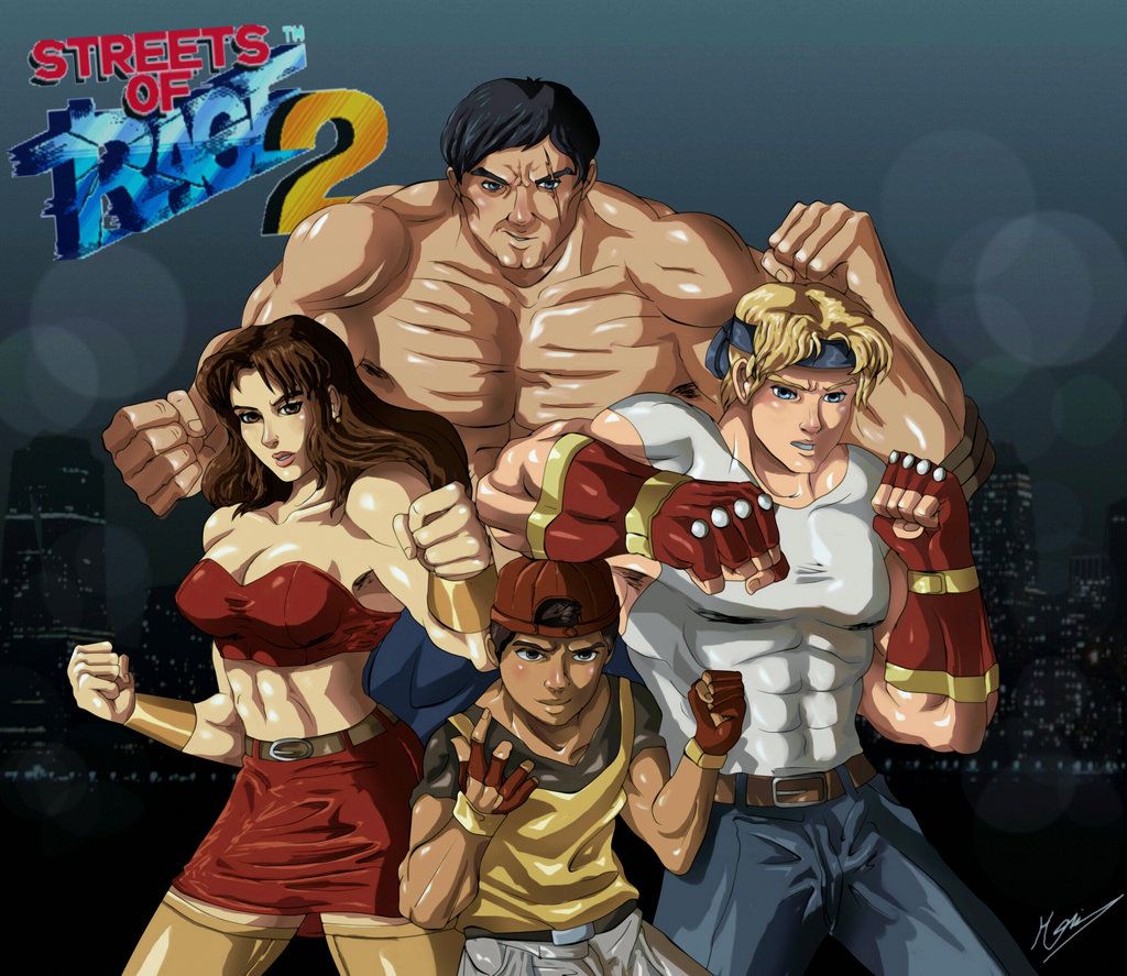 Free download Streets of rage 2 by THEartistt95 [1024x887]