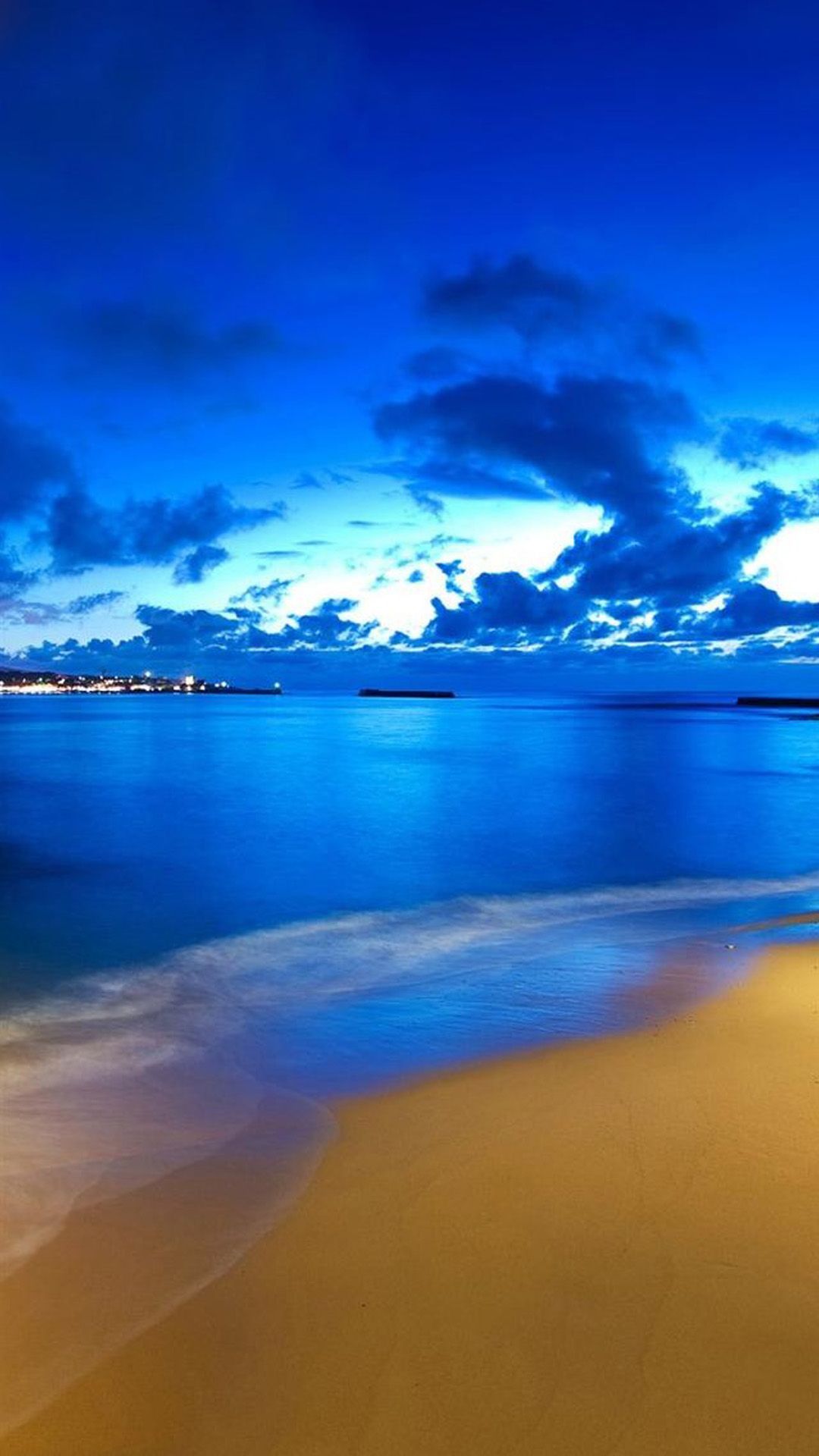 Sunset Blues. Check out more iPhone wallpaper of Beautiful