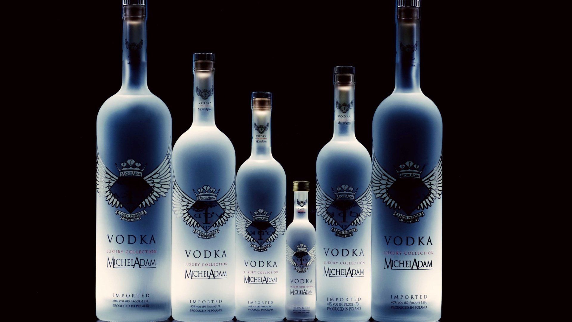 Download 1920x1080 Volka bottles wallpaper