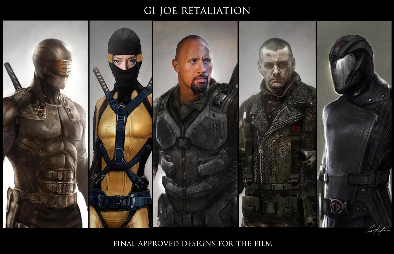 G.I. JOE: RETALIATION: Cool Alternate Costumes For Snake Eyes