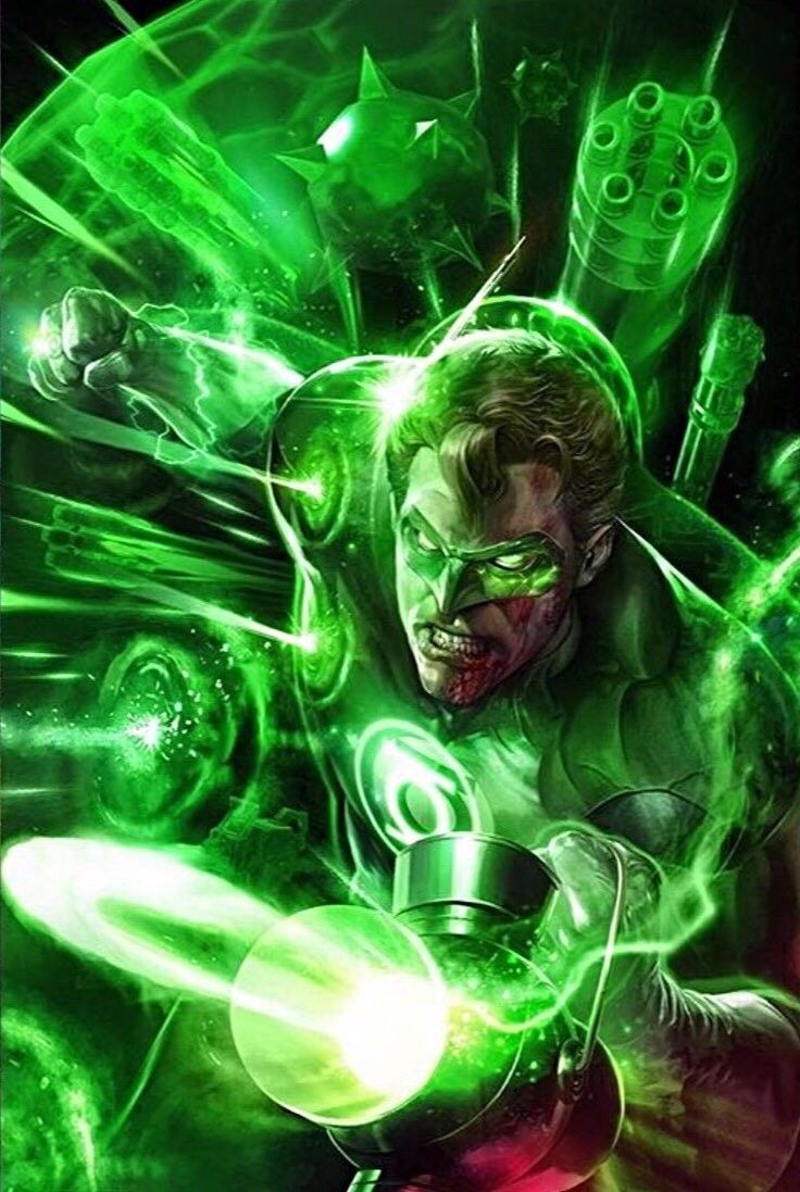 Francesco Mattina The Green Lantern variant cover. Green lantern