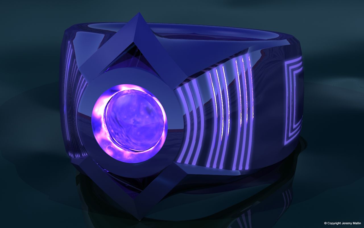 Indigo Tribe Power Ring. Blue lantern, Lantern rings, Power ring