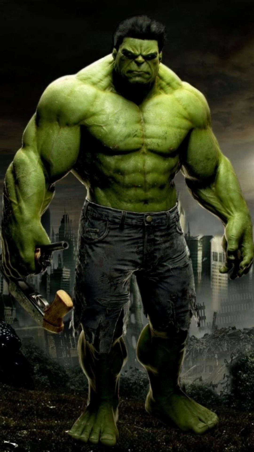 The Incredible Hulk HD Wallpaper for Desktop and Mobiles iPhone 6 / 6S Plus