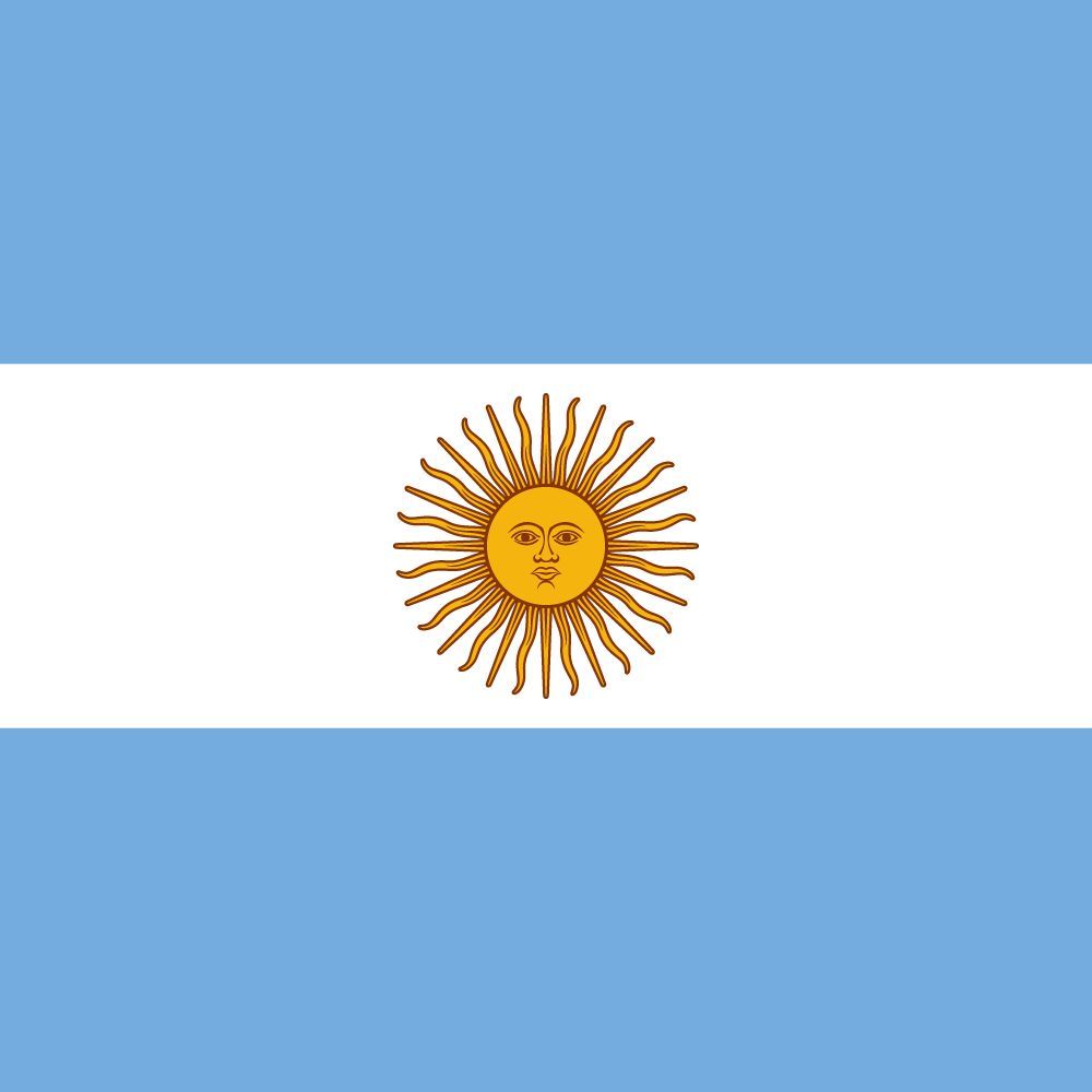 Flag of Argentina image and meaning Argentine flag