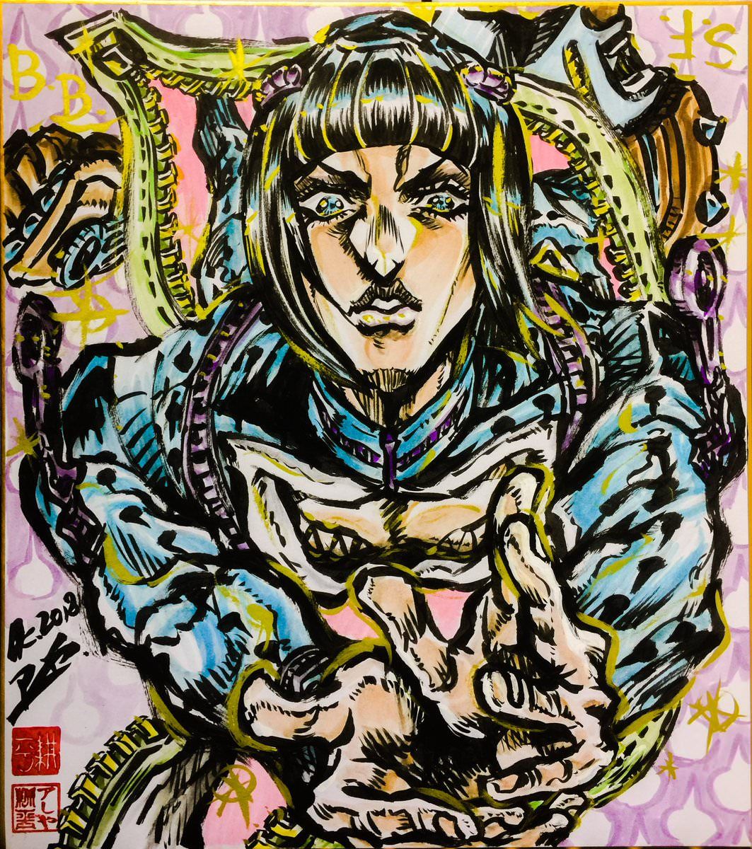 Fanart Bruno Bucciarati art done in celebration of Part 5