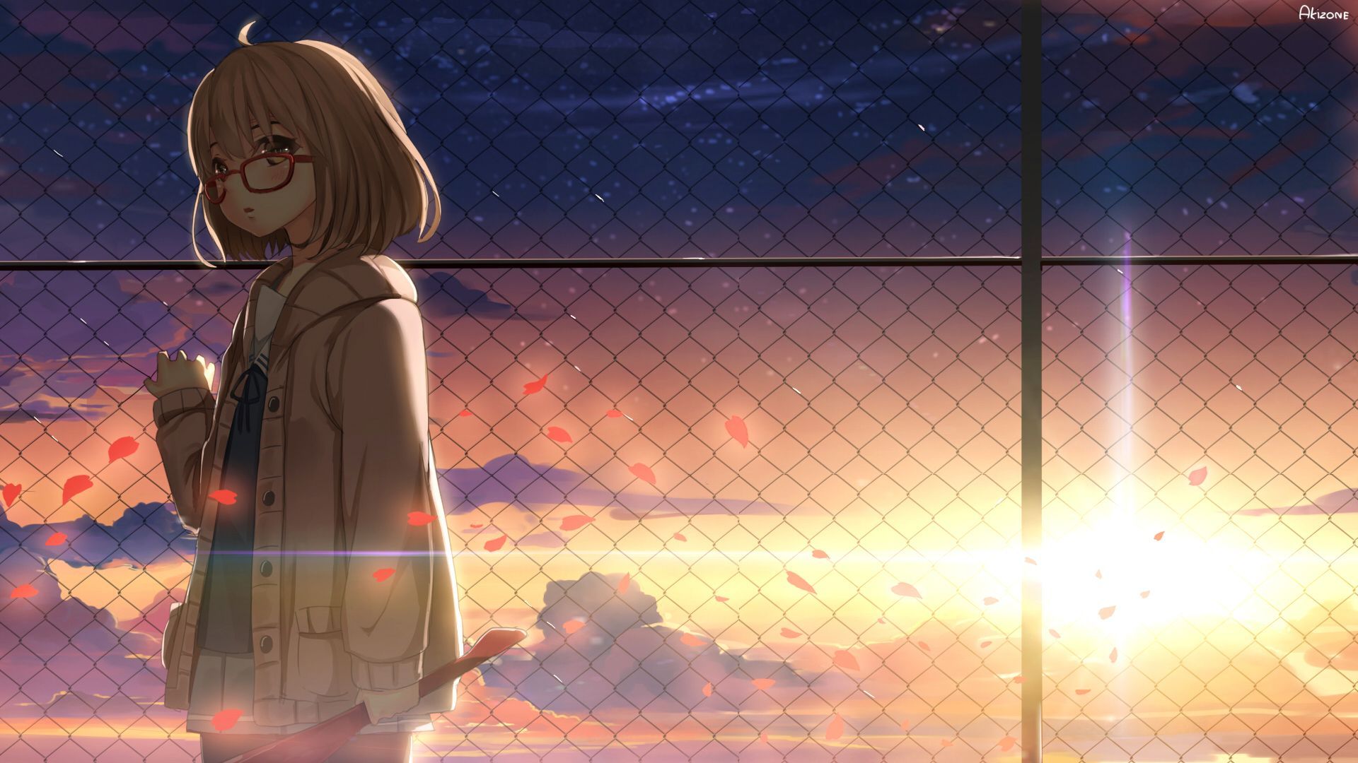 Kuriyama Mirai/. Kyoukai no kanata, Anime