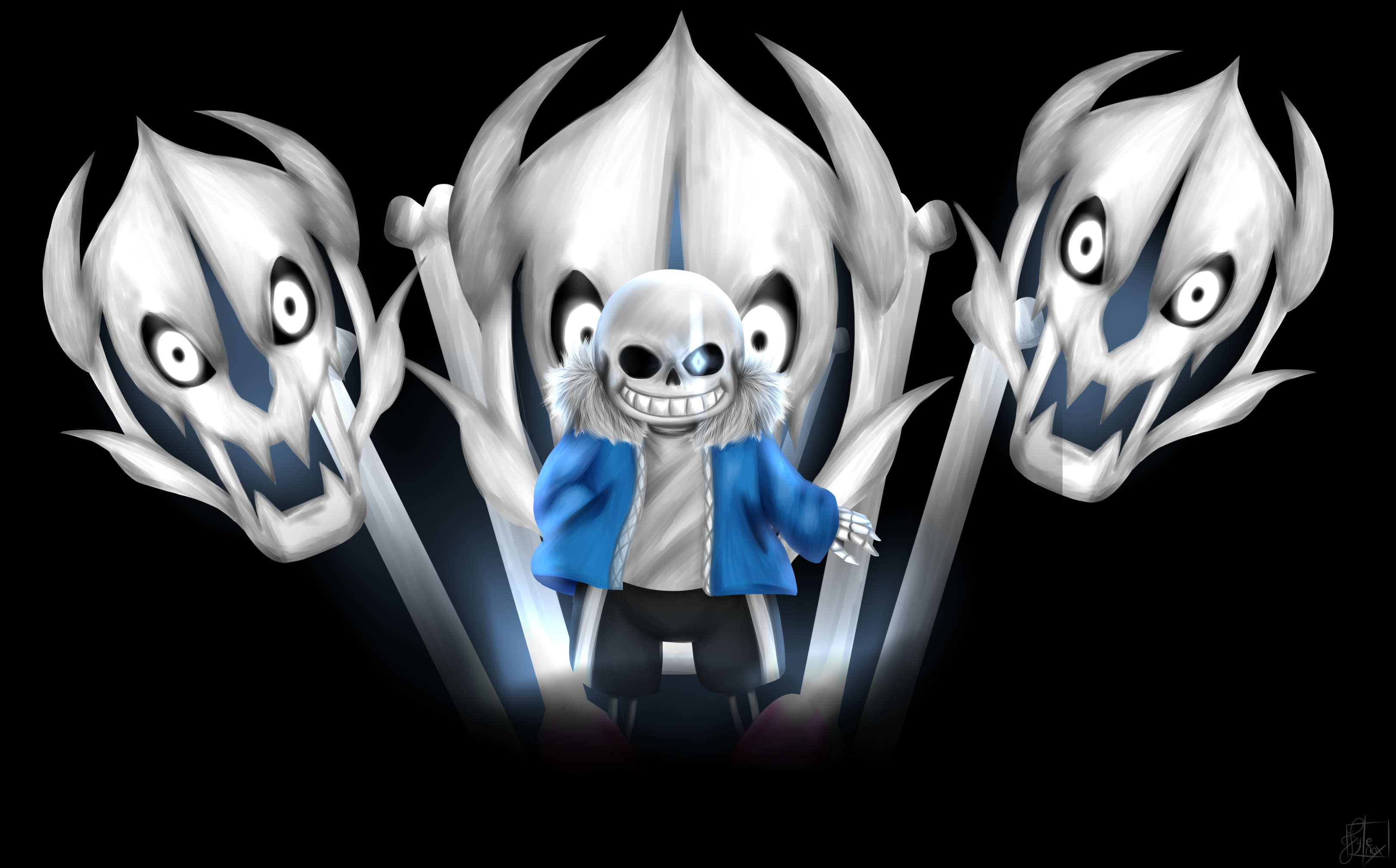 Sans Wallpaper. Sans Skeleton Wallpaper