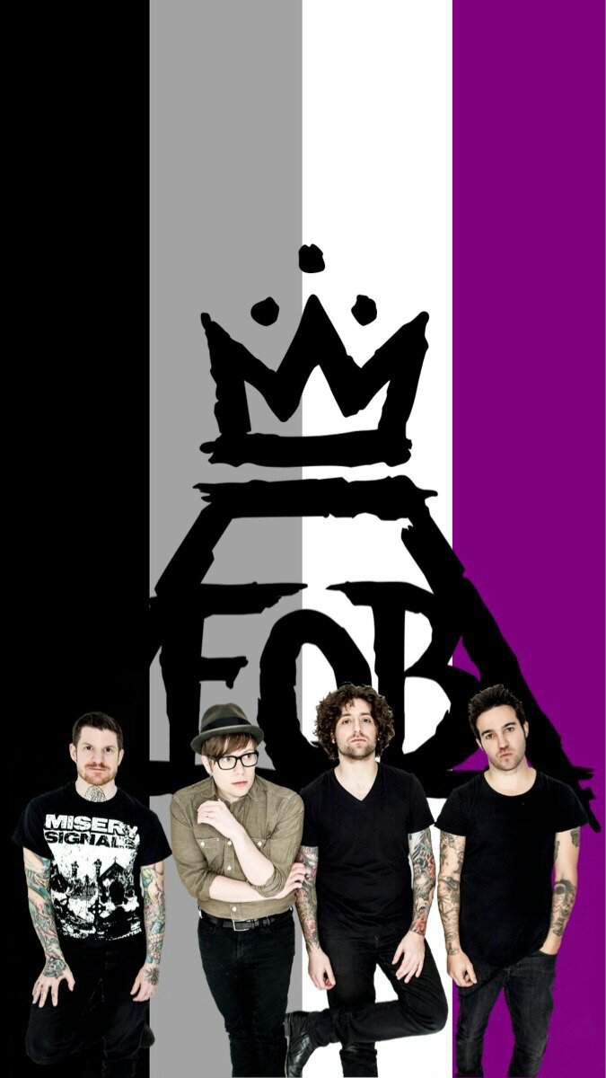 FOB asexual wallpaper. Fall Out Boy. FOB Official Amino
