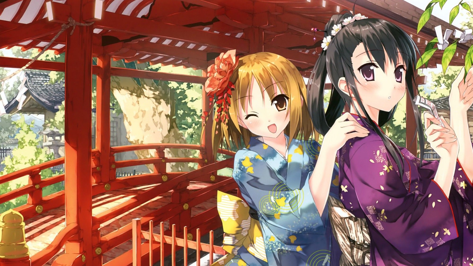 #anime, #kimono, #Kantoku, #original characters