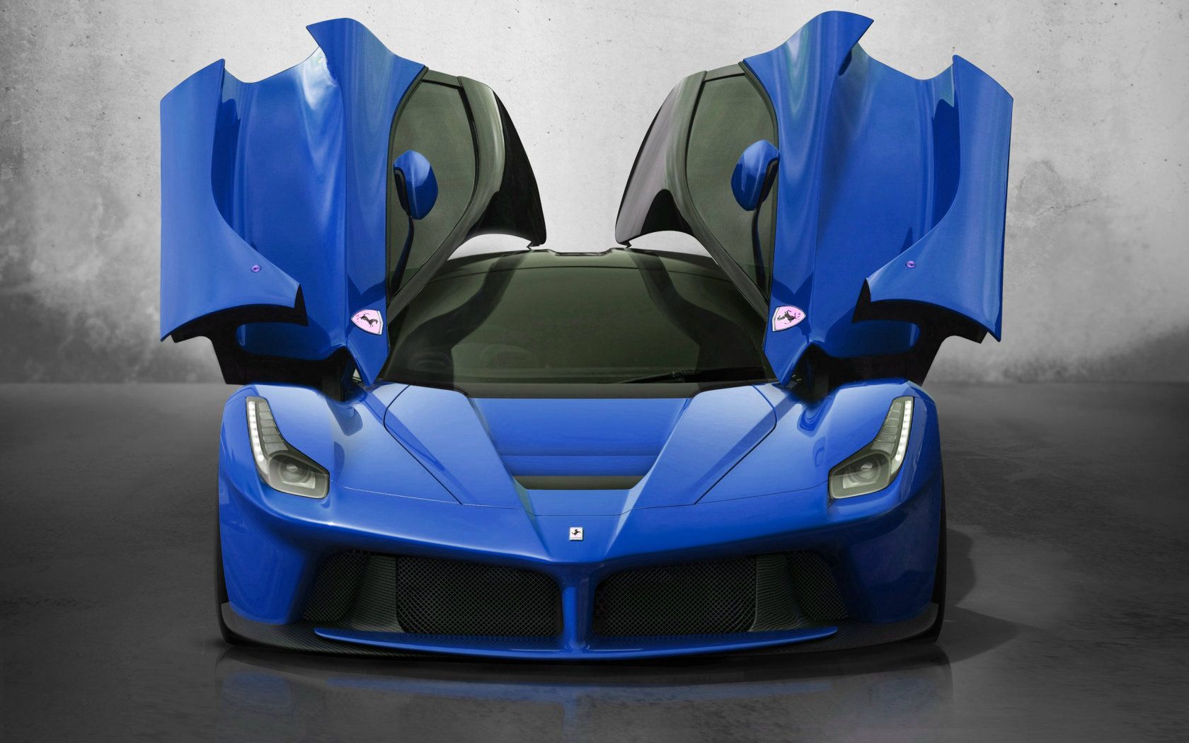 Ferrari Laferrari Blue Wallpaper, Size: 1680x1050. AmazingPict