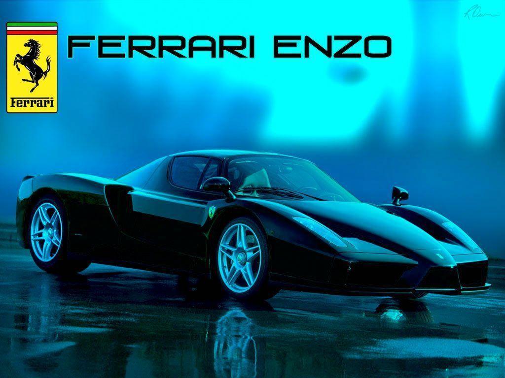 Blue Ferrari Enzo Wallpaper Free Blue Ferrari Enzo