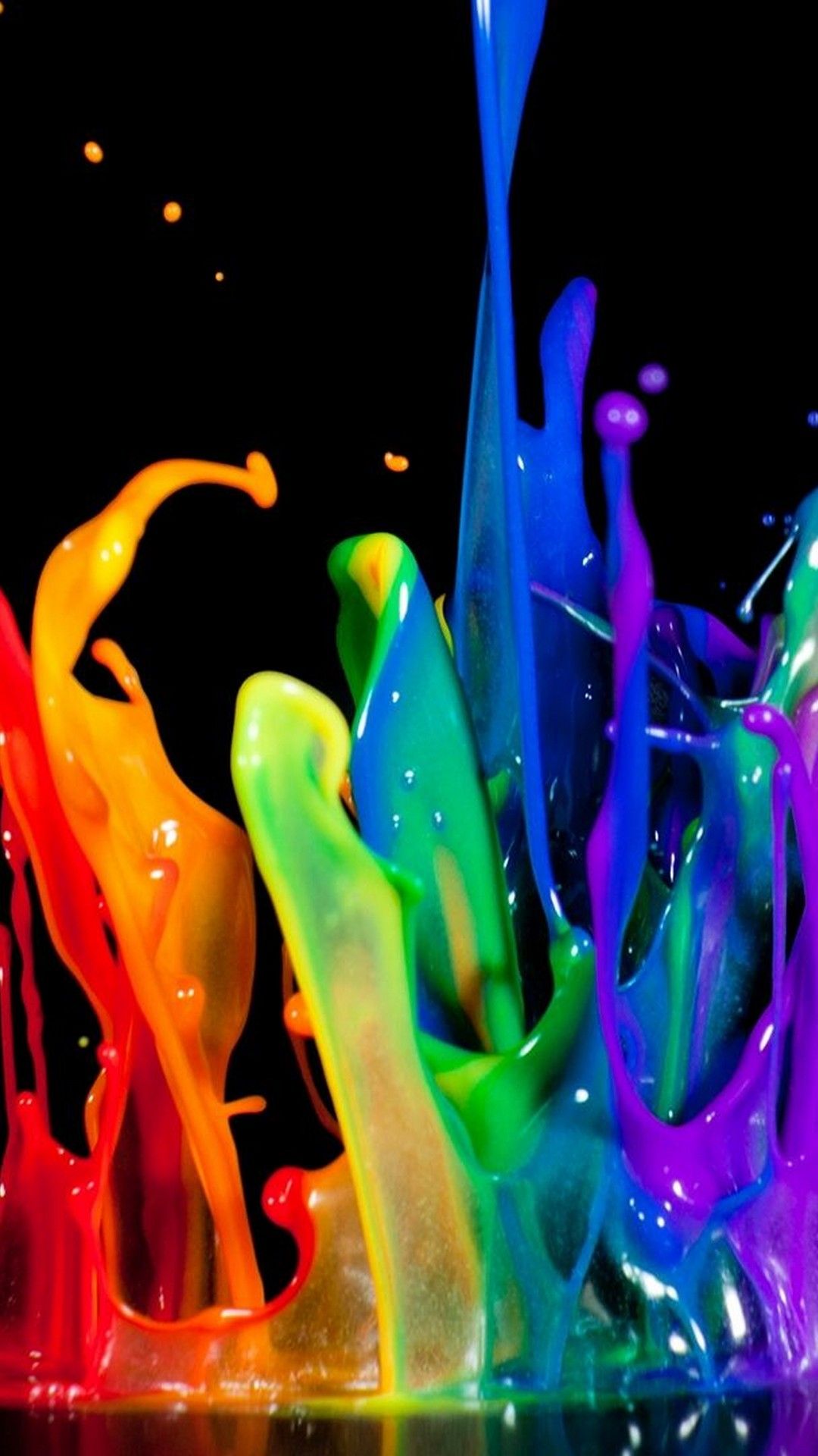 Android Wallpaper HD Dark Colorful Android Wallpaper