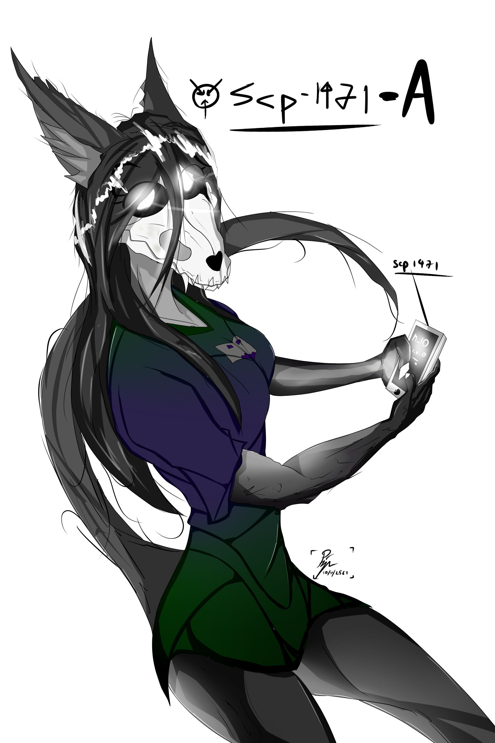 SCP 1471 A In. My Style Anyway. Scp, Anthro Furry, Fantasy