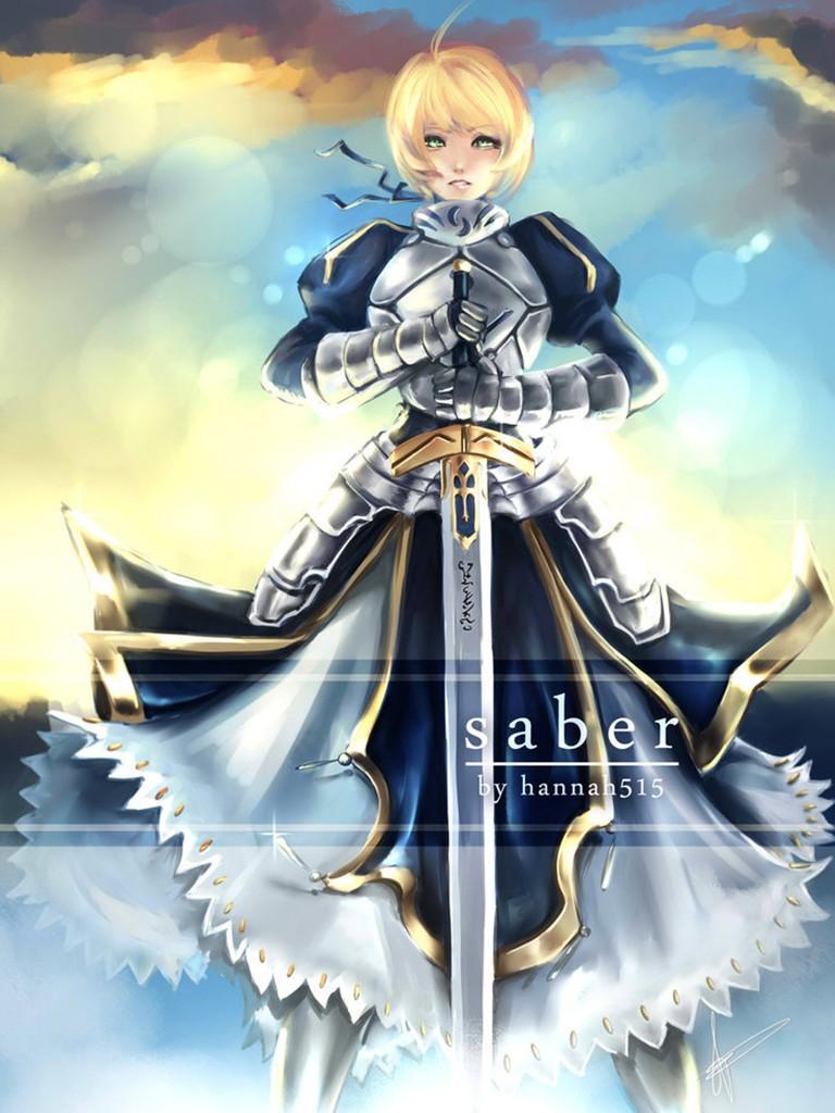 Fate Saber Anime Wallpaper for Android