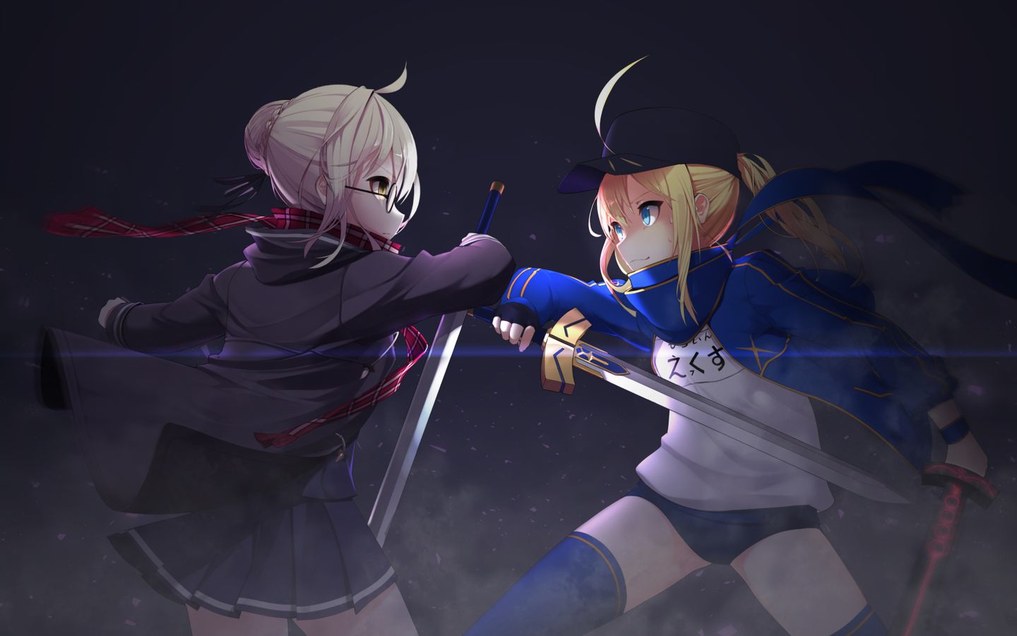 Heroine X And Saber Anime Fate Grand Order 1440x900