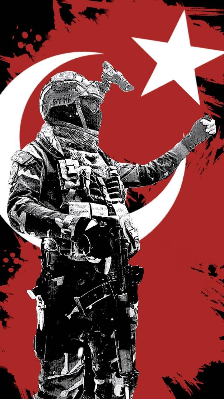 Turkcu Duvar. Military wallpaper, Turkish flag, Turkish soldiers