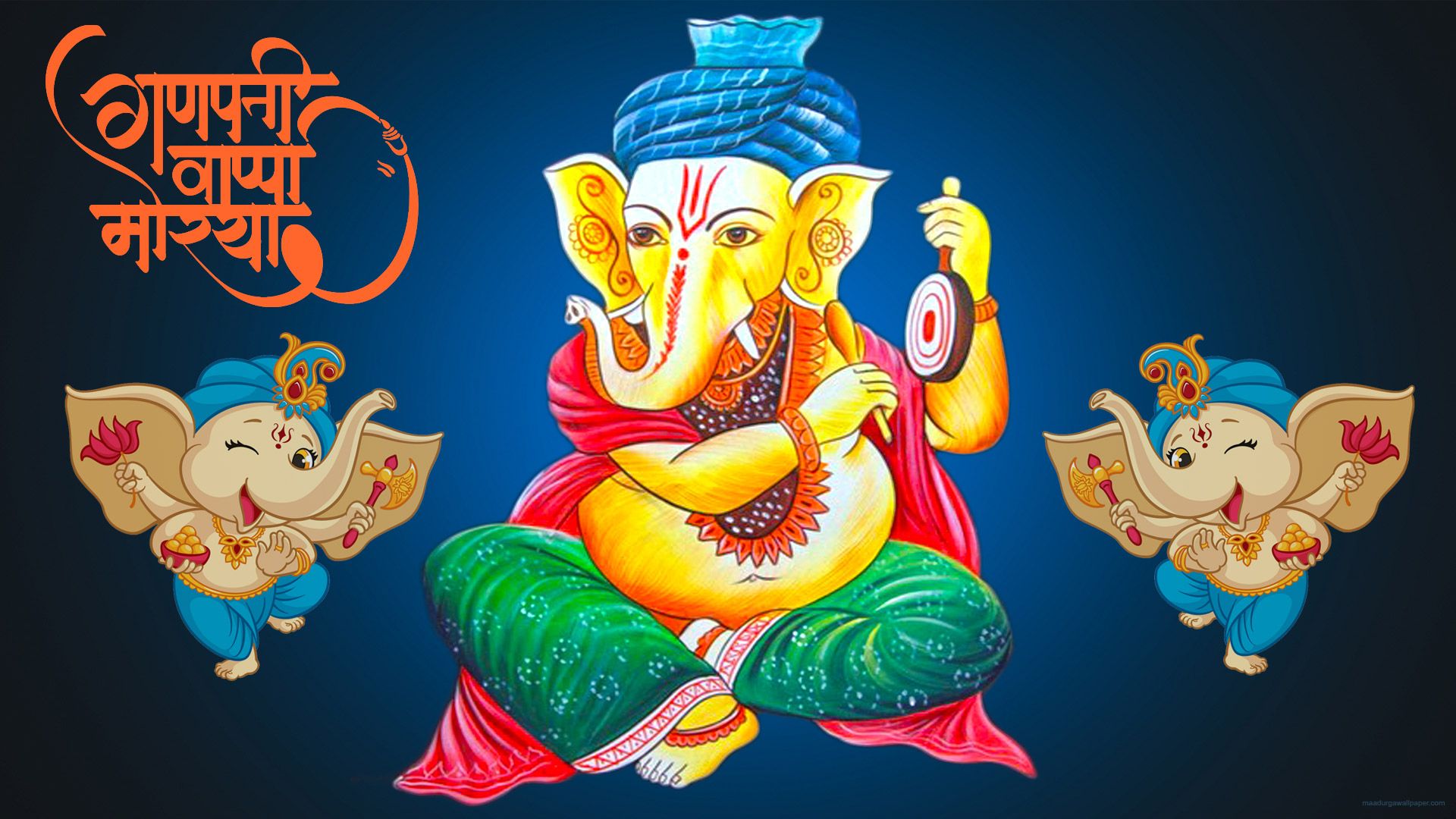 Ganapati Bappa Wallpapers Wallpaper Cave