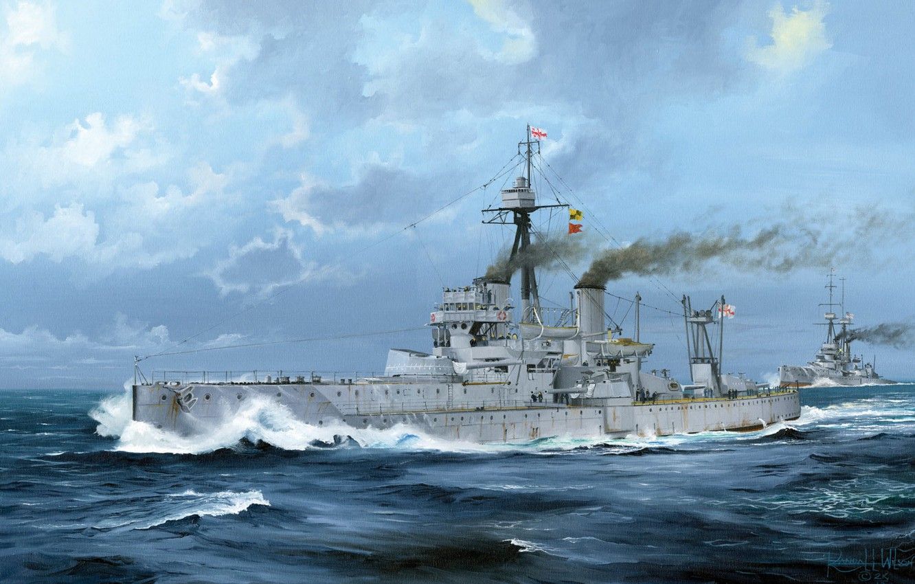 Wallpaper Battleship, Royal Navy, HMS Dreadnought image for desktop, section разное