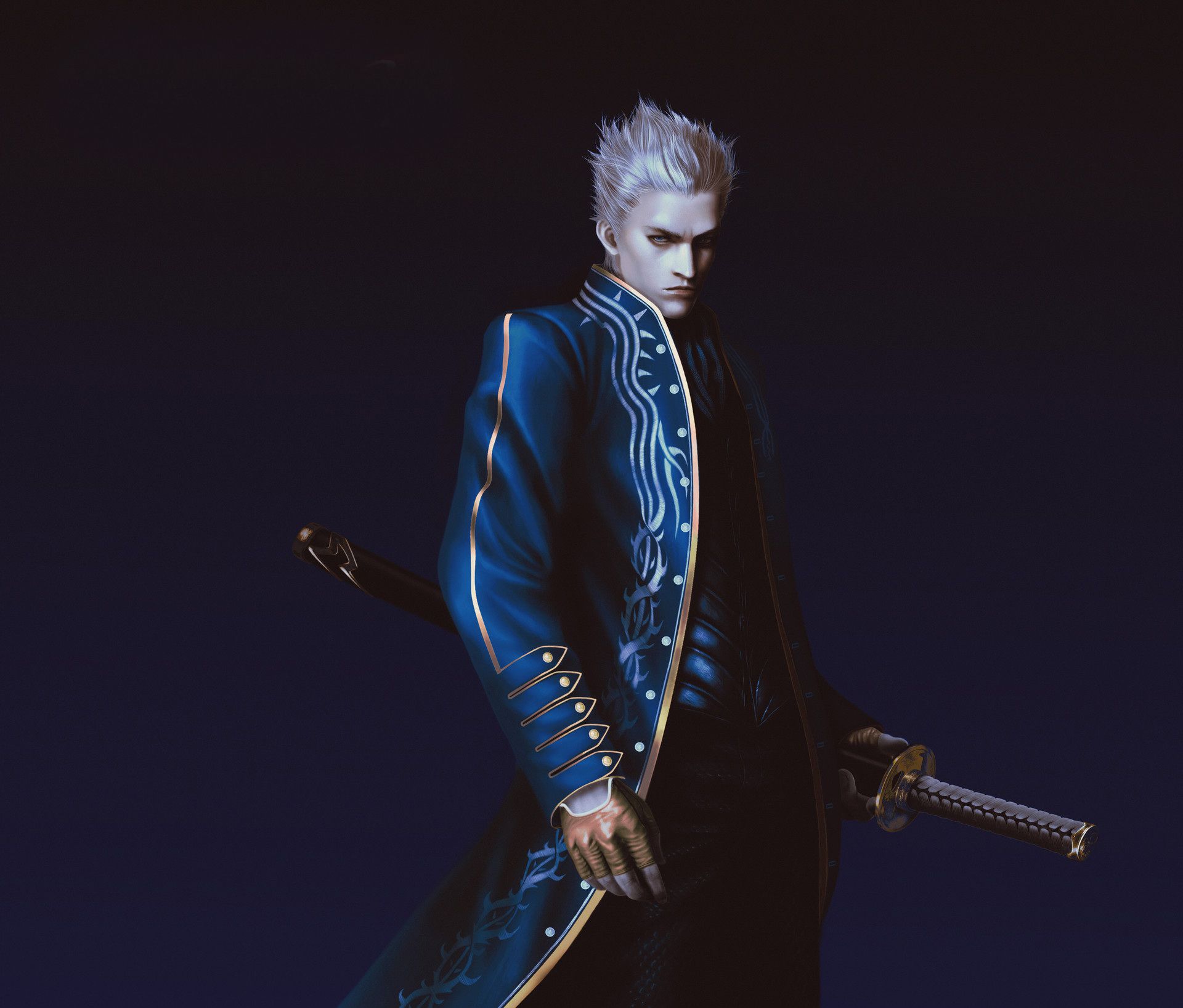 Devil May Cry - Dante Vergil Ultra HD Desktop Background Wallpaper