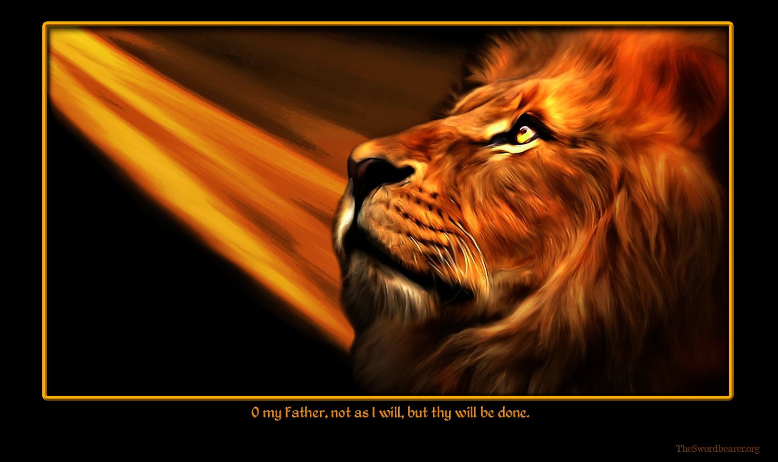 Lion of Judah pics.. selfless, and loving Lion