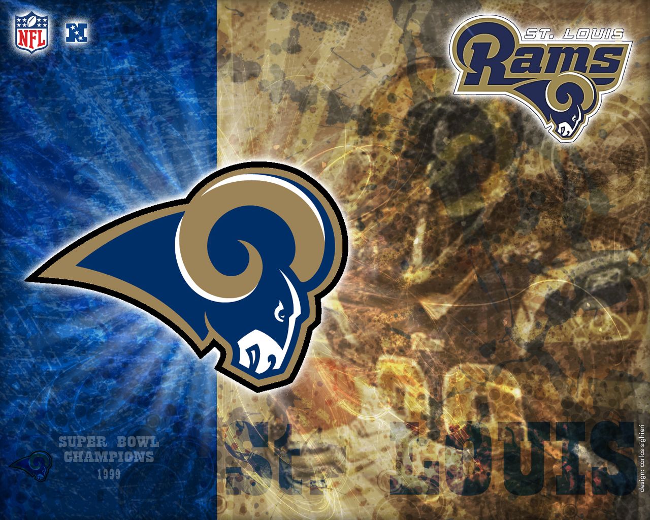 St. Louis Rams Background. Louis