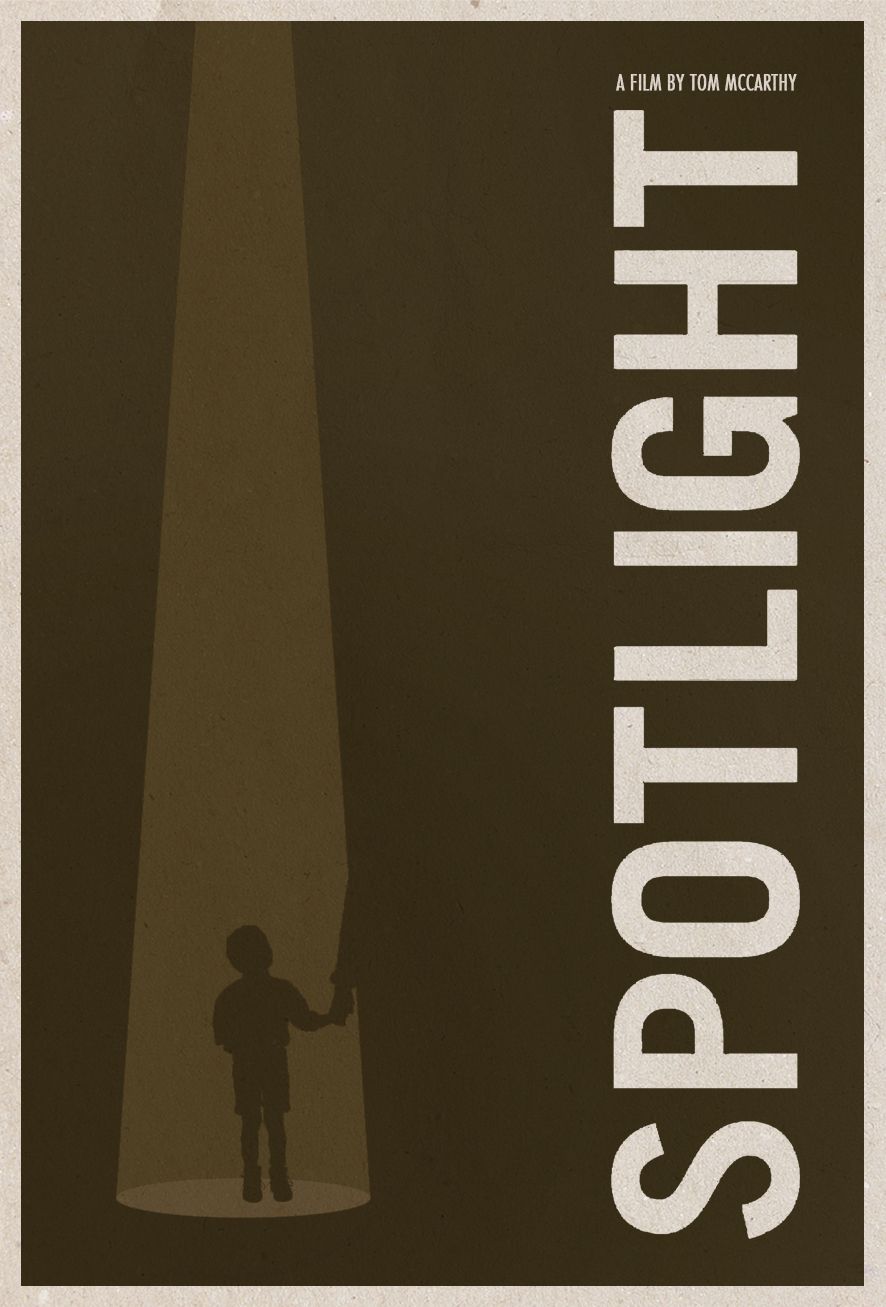 Spotlight (2015) +. Cinema movies, Modern poster, Film posters