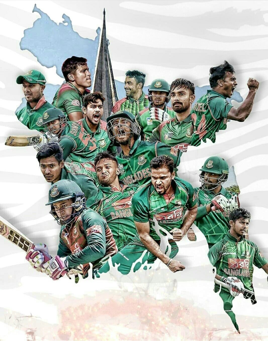 NusratZahan. Cricket wallpaper, Bangladesh cricket