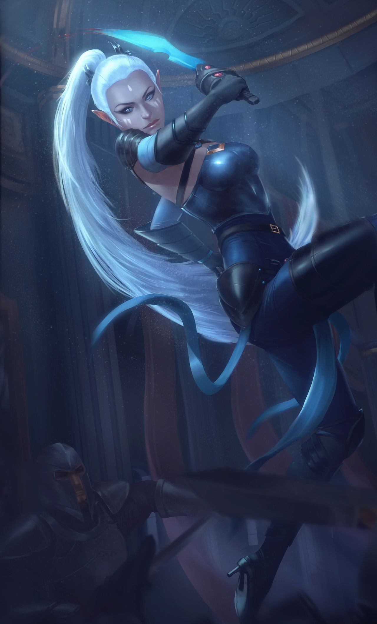 Lana Solaris Fanart iPhone HD 4k Wallpaper, Image