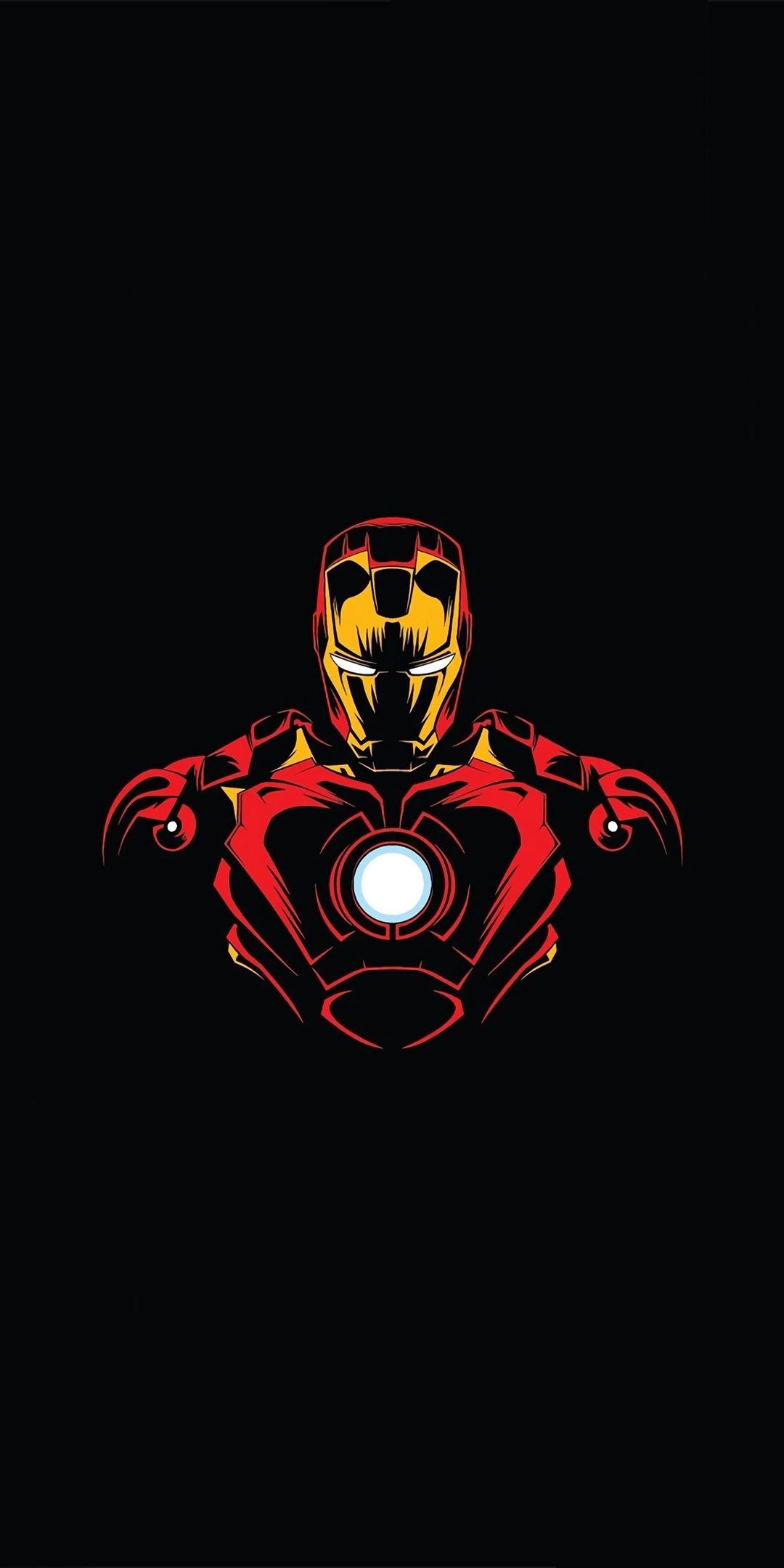Hero, Iron man, minimalist wallpaper. Marvel comics wallpaper, Marvel wallpaper, Iron man art