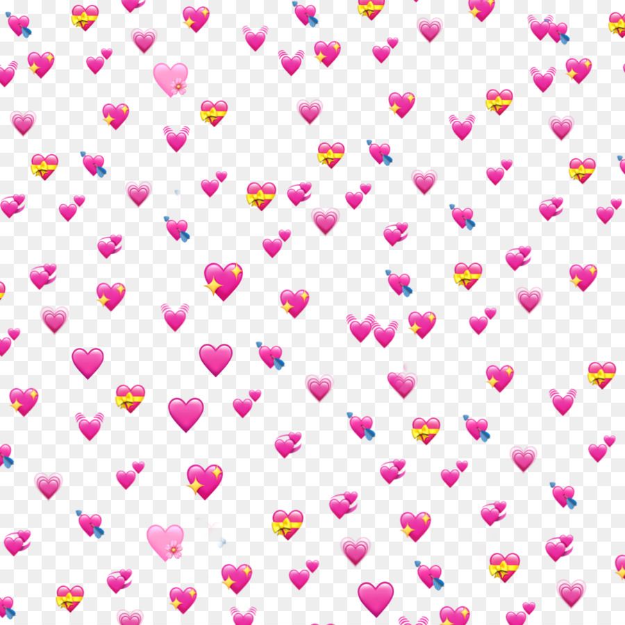 Wallpaper Pink Heart Emoji