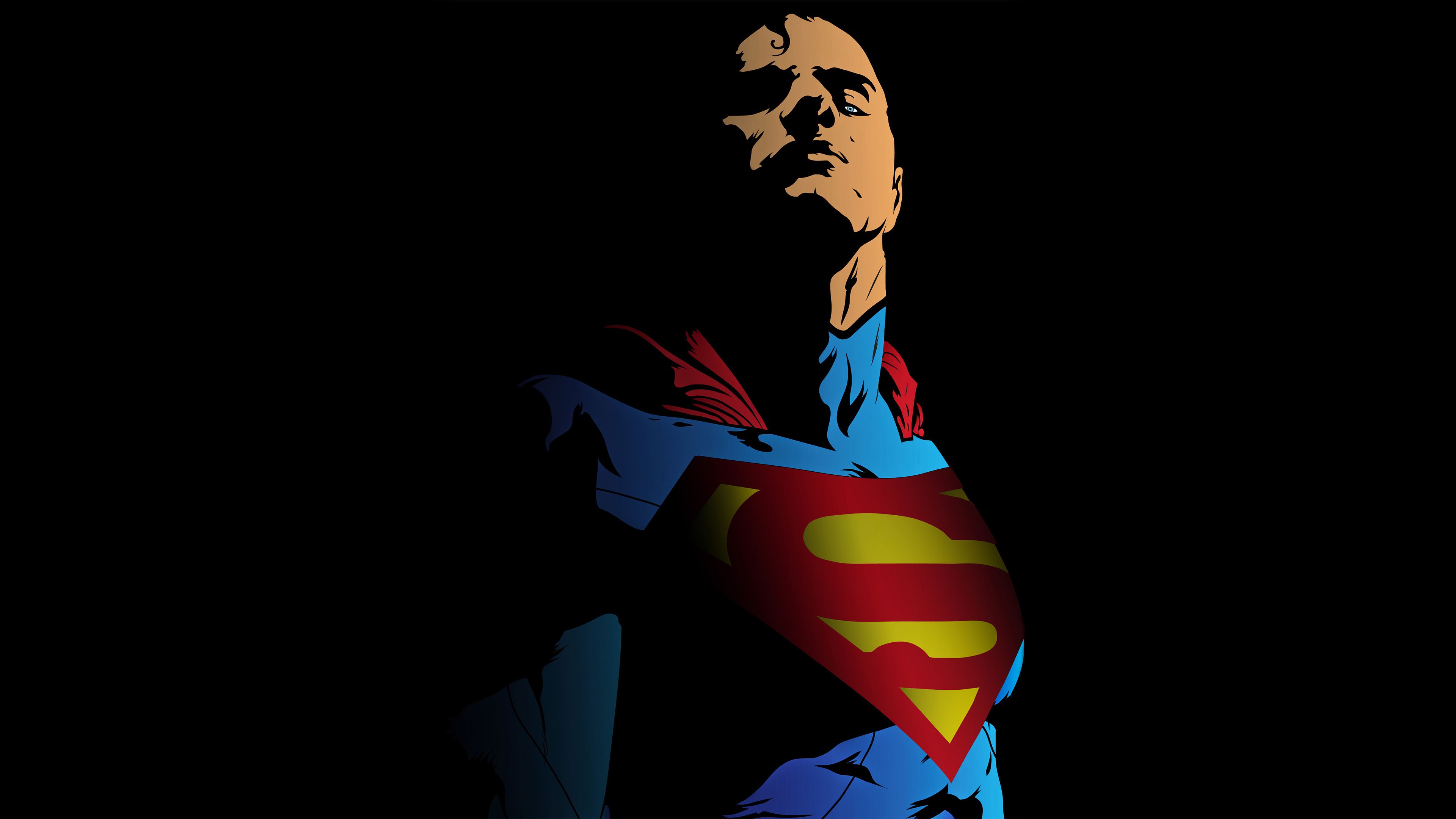 Wallpaper 4k Superman Minimal 4k 4k Wallpaper, Artist Wallpaper