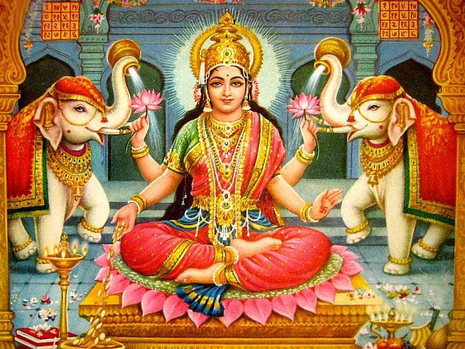 Goddess Lakshmi Wallpaper. Goddess