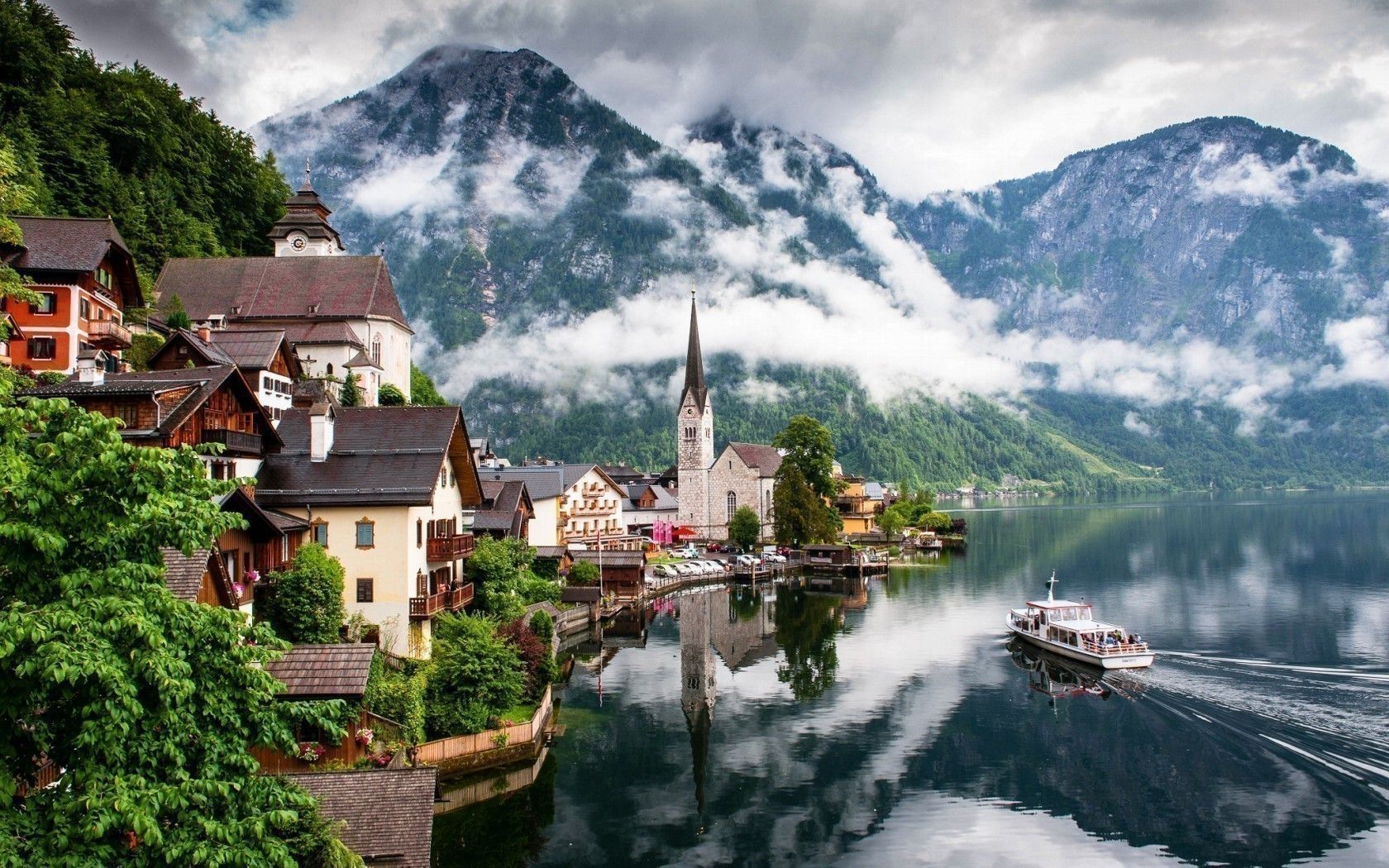 Hallstatt Desktop Wallpapers - Wallpaper Cave