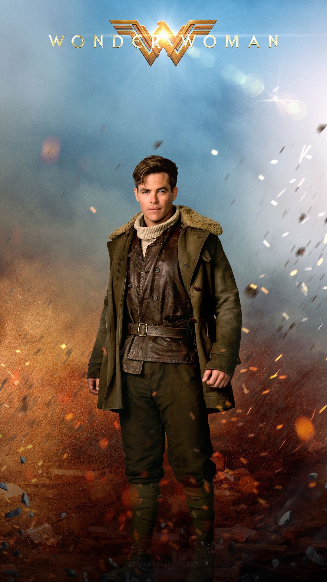 Steve Trevor from Wonder Woman (1080×1920). Wonder woman, Gal