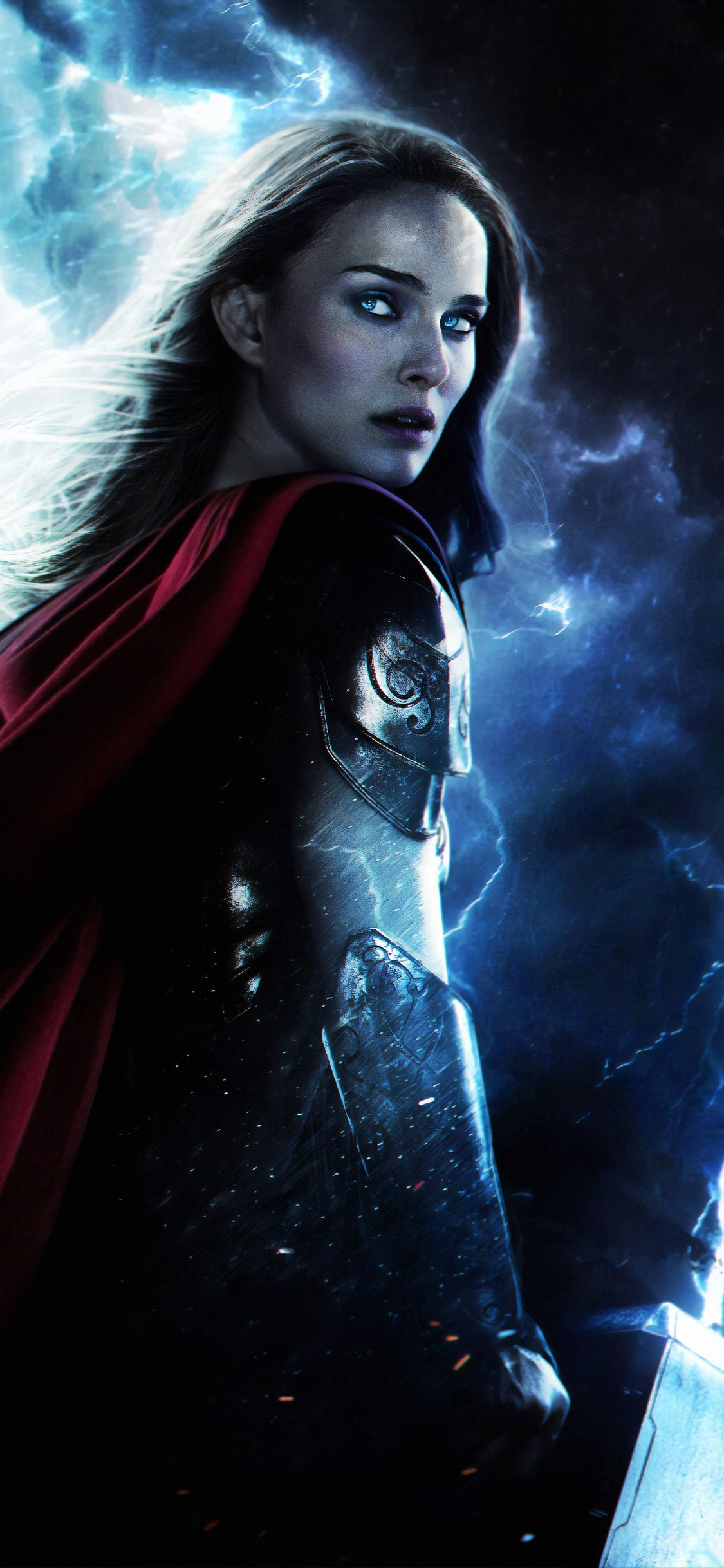Thor Love And Thunder 2021 Jane Foster iPhone XS, iPhone iPhone X HD 4k Wallpaper, Image, Backgr. Female thor, Upcoming marvel movies, Marvel movies