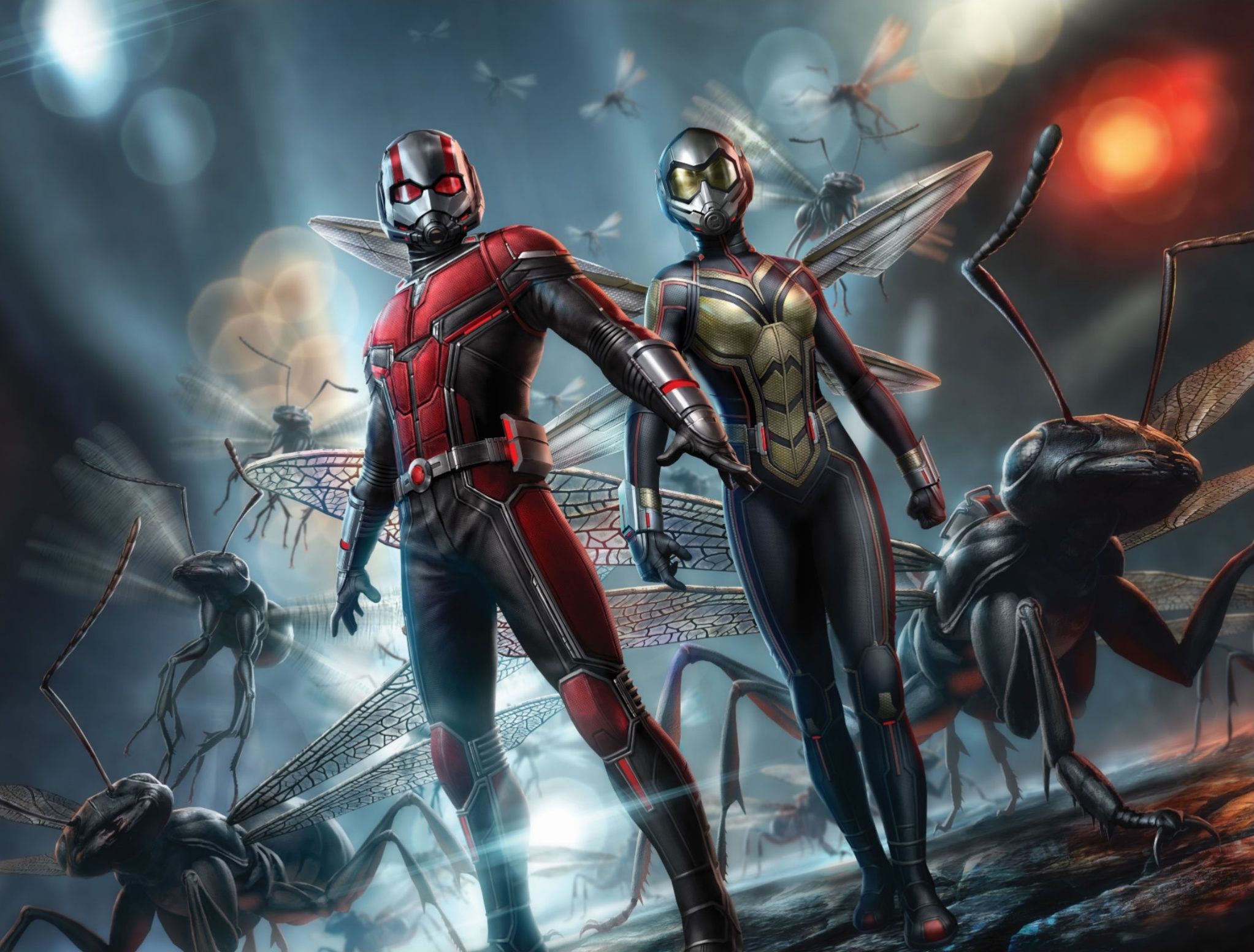 ANT MAN AND THE WASP Promotional Art Offers Fresh New Looks At
