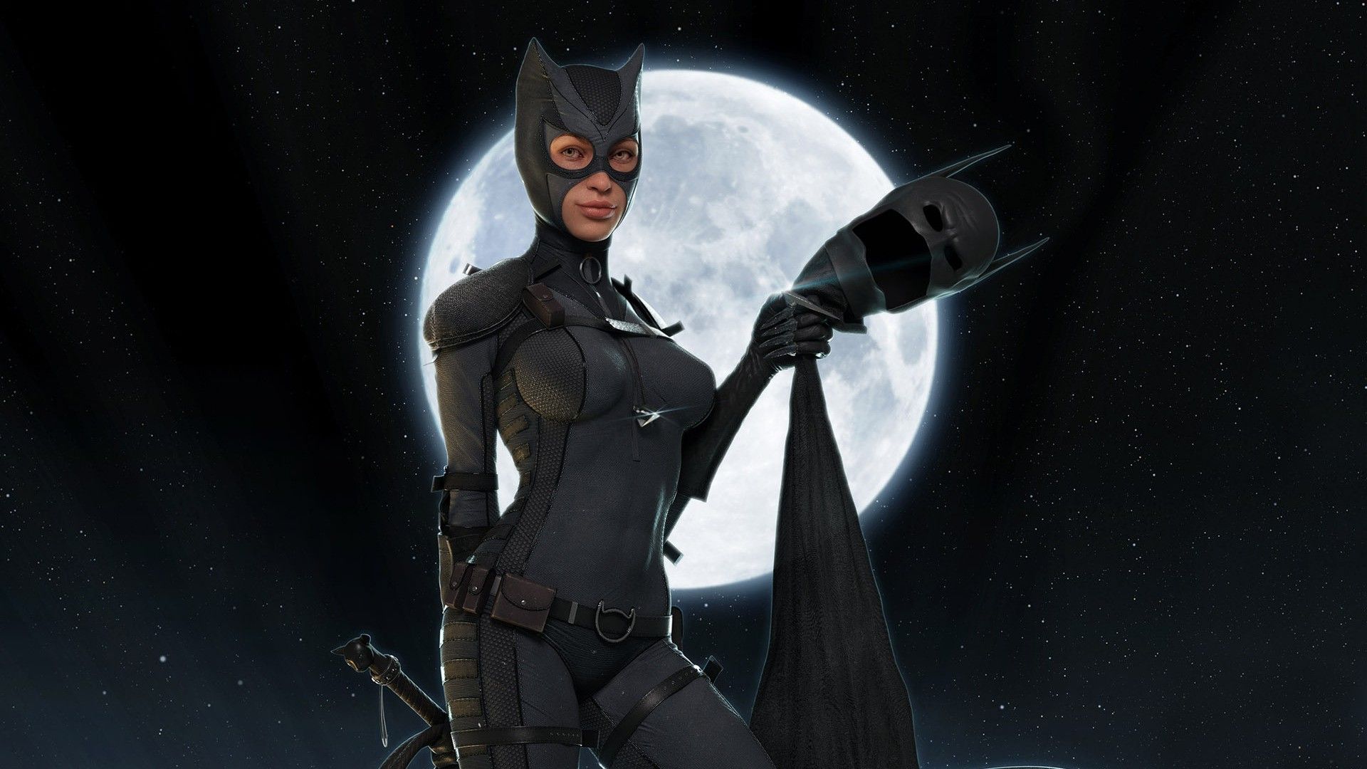 Free download Catwoman batman black catwoman fantasy moon night