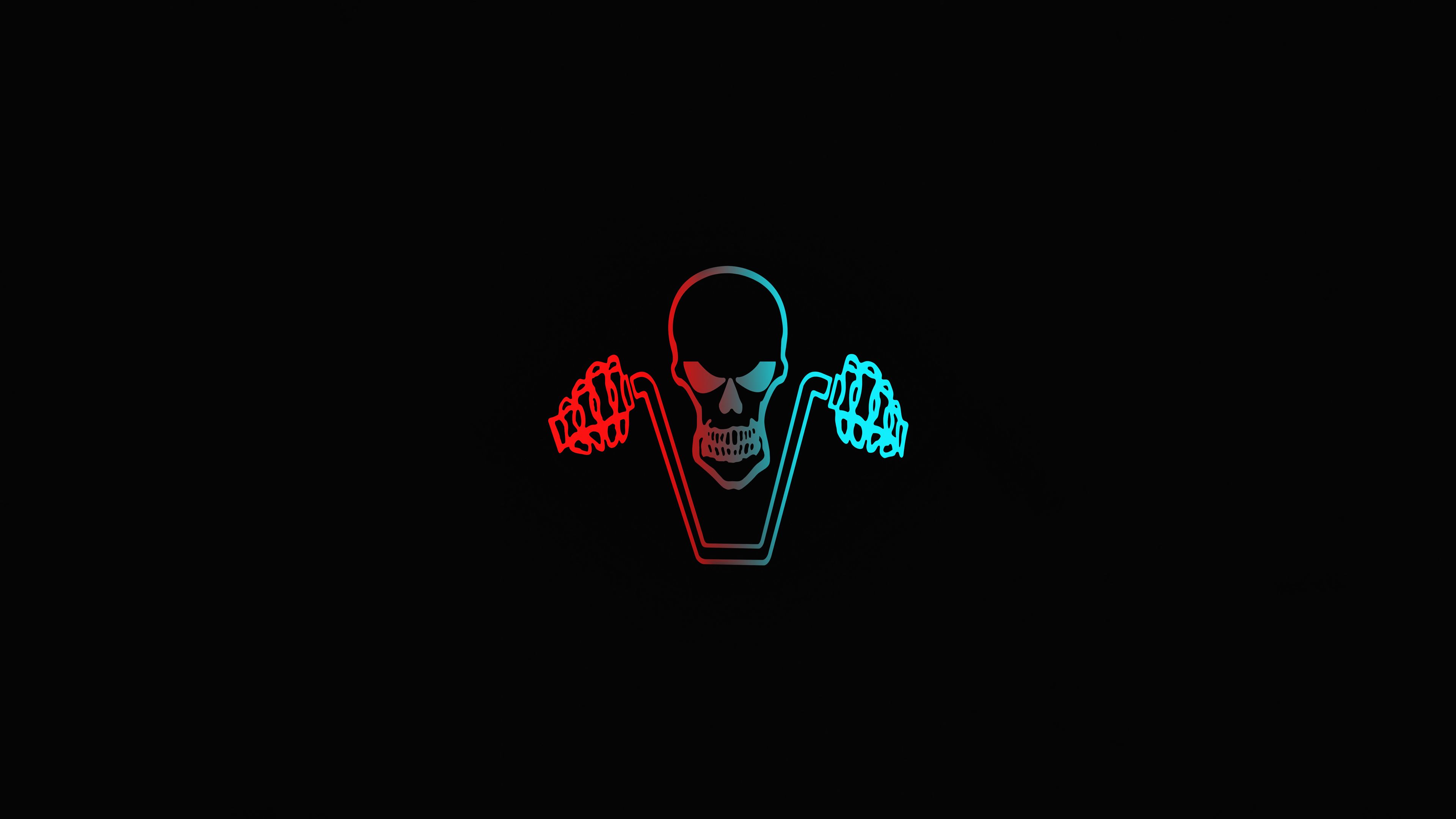 Ghost Rider Dark Minimalist 4k, HD .hdqwalls.com